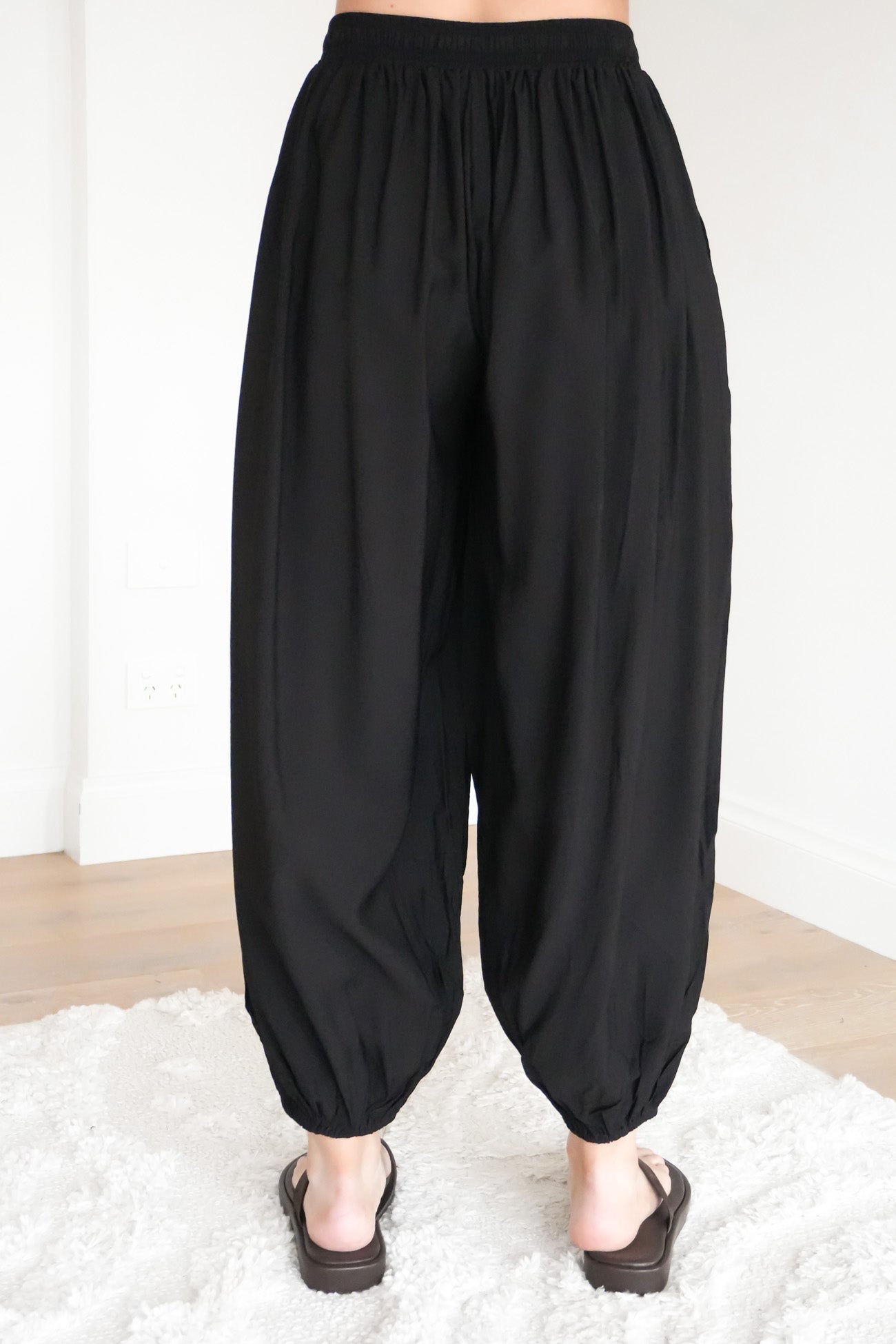 Kyla Balloon Pant Black