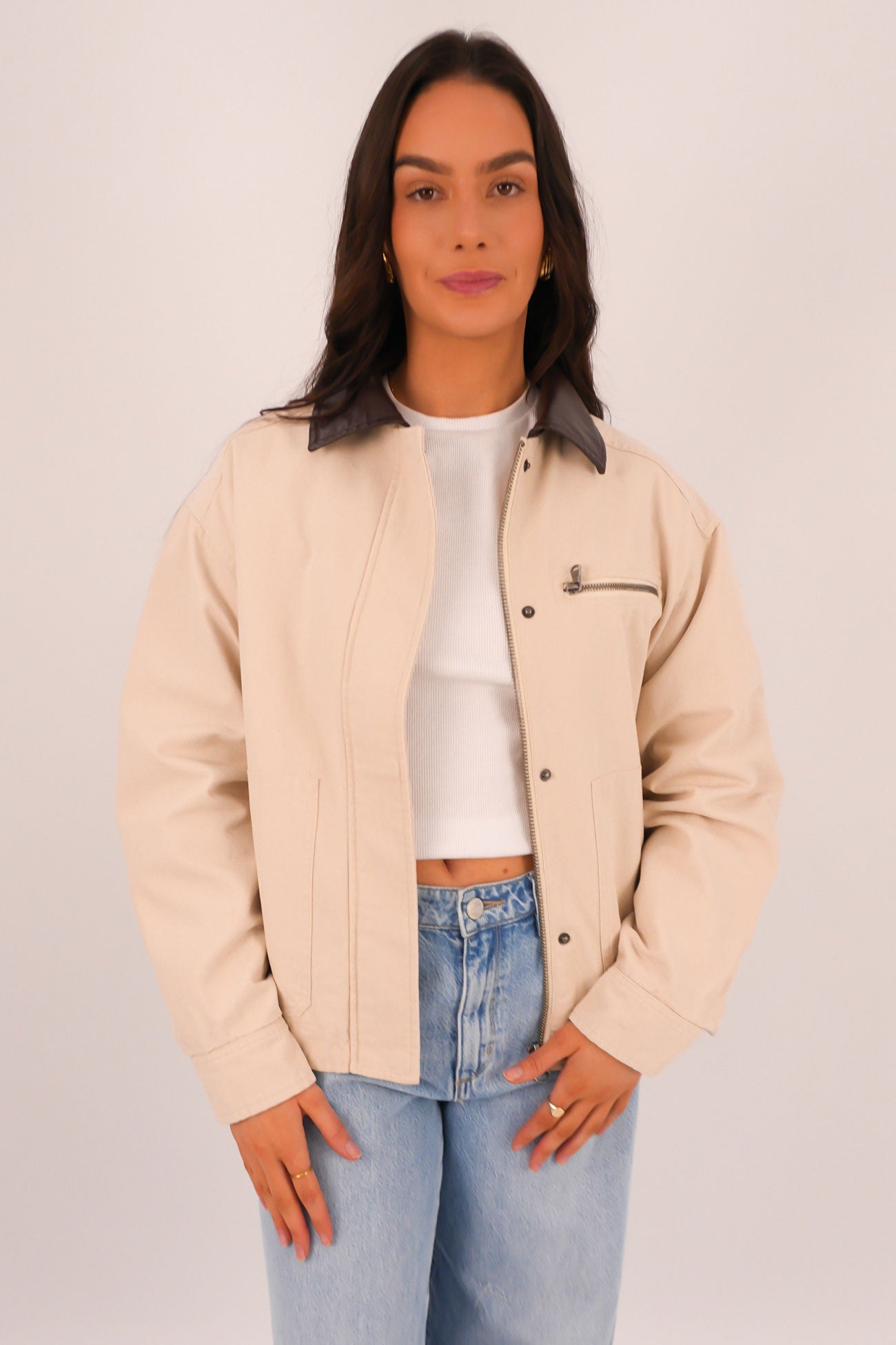 Laney Jacket Tan