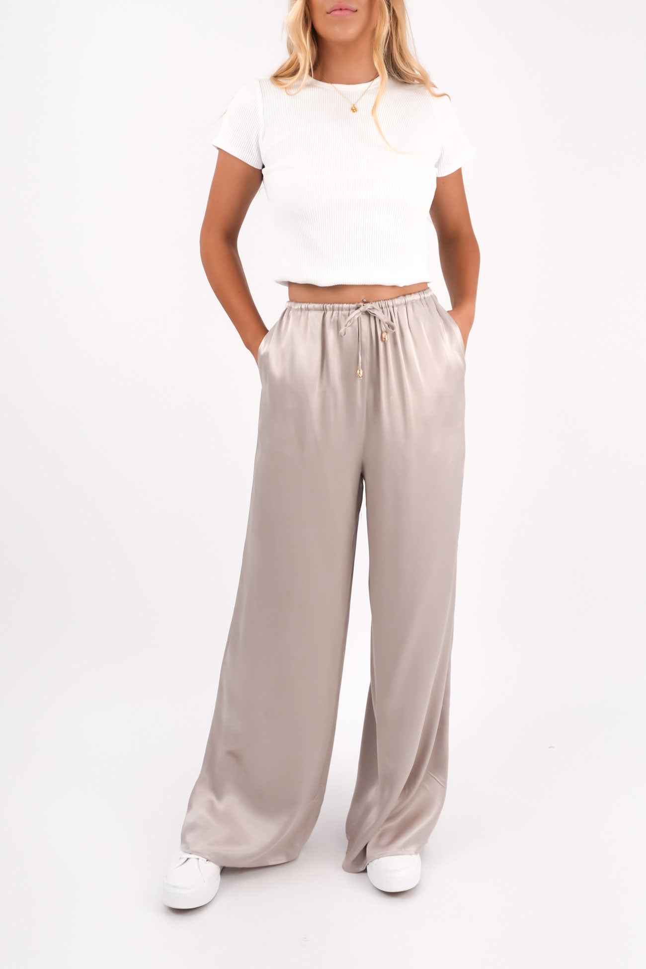 Leala Pant Silver
