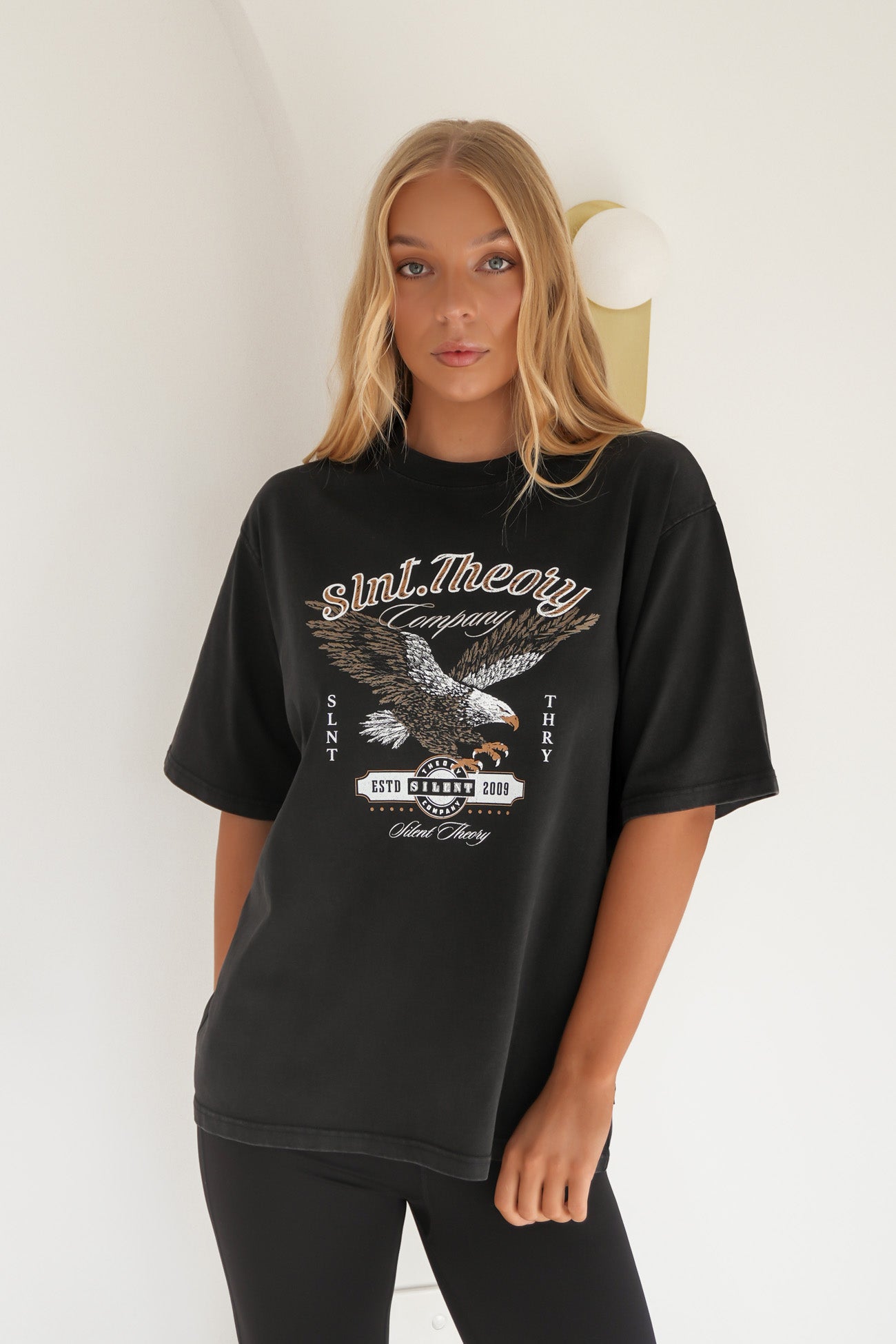 Legacy Tee Washed Black
