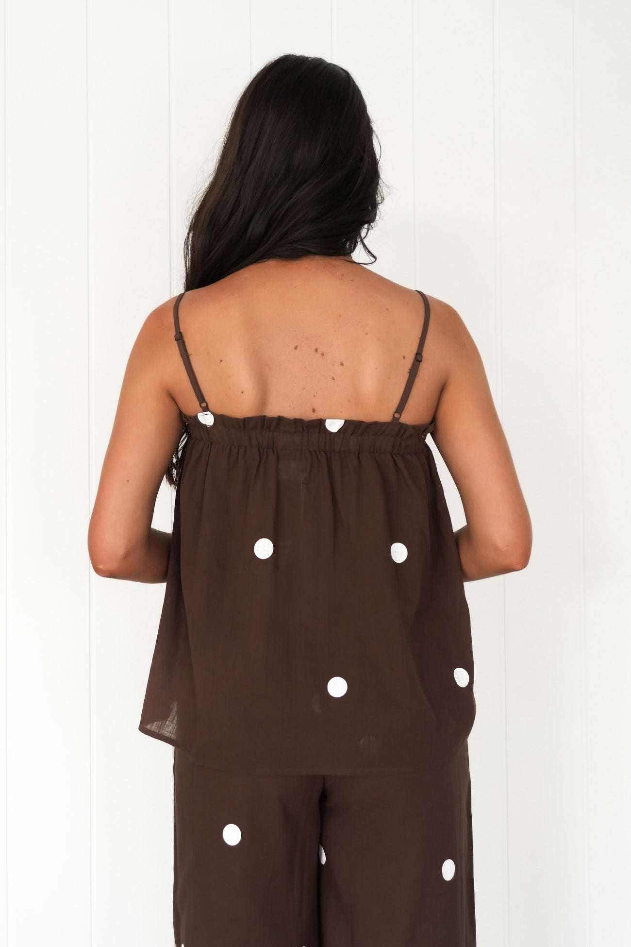 Lennin Set Chocolate Polka Dot