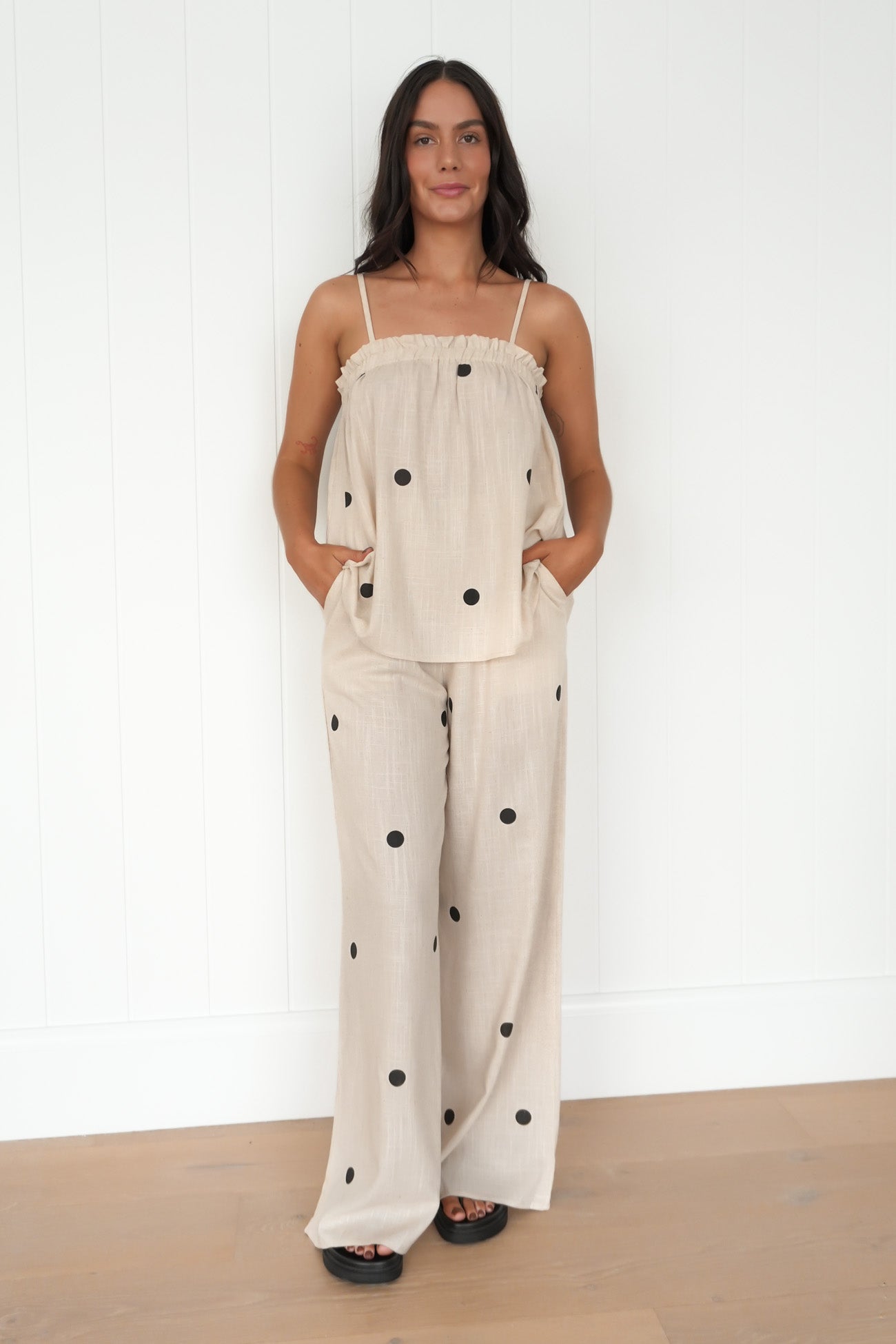 Lennin Set Oat Polka Dot