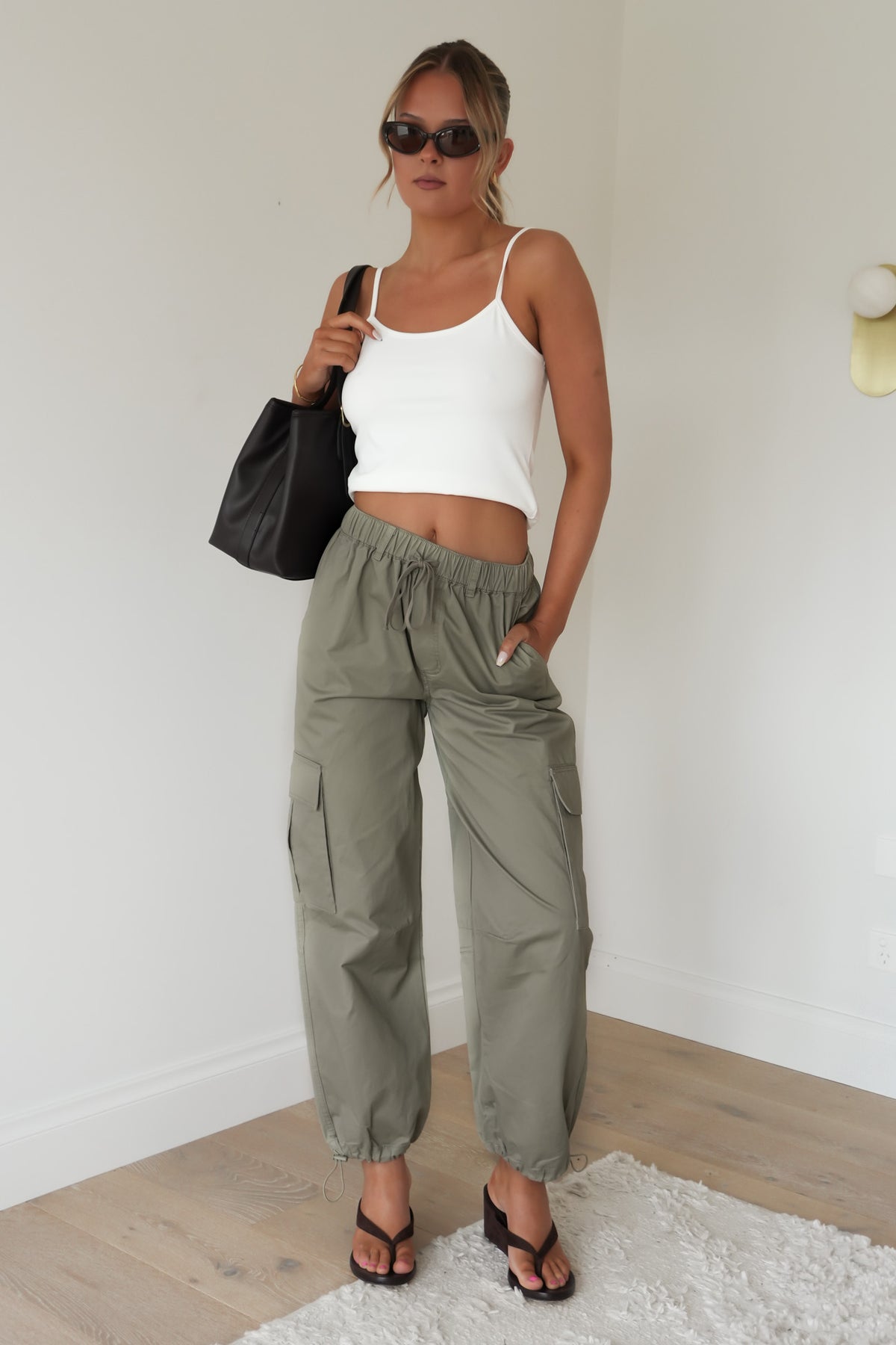 Leo Cargo Pant Khaki