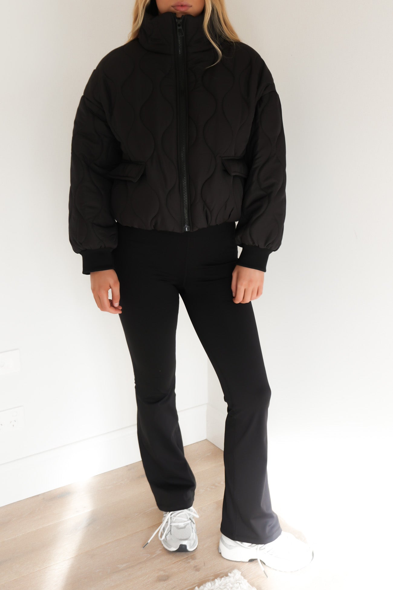 Leonie Puffer Jacket Black