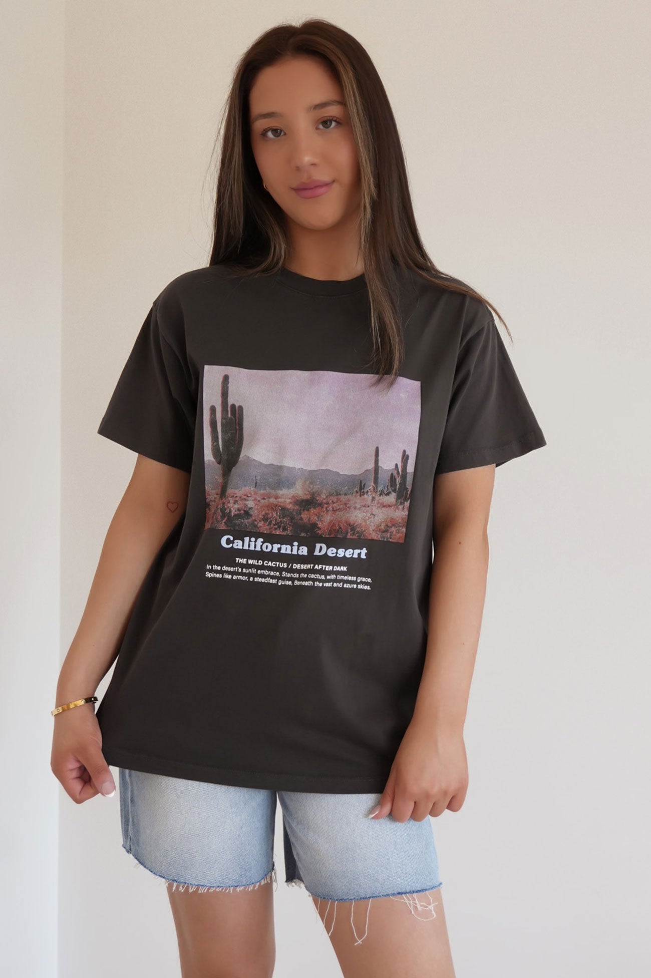 Liberty Road Relaxed Tee Washed Black