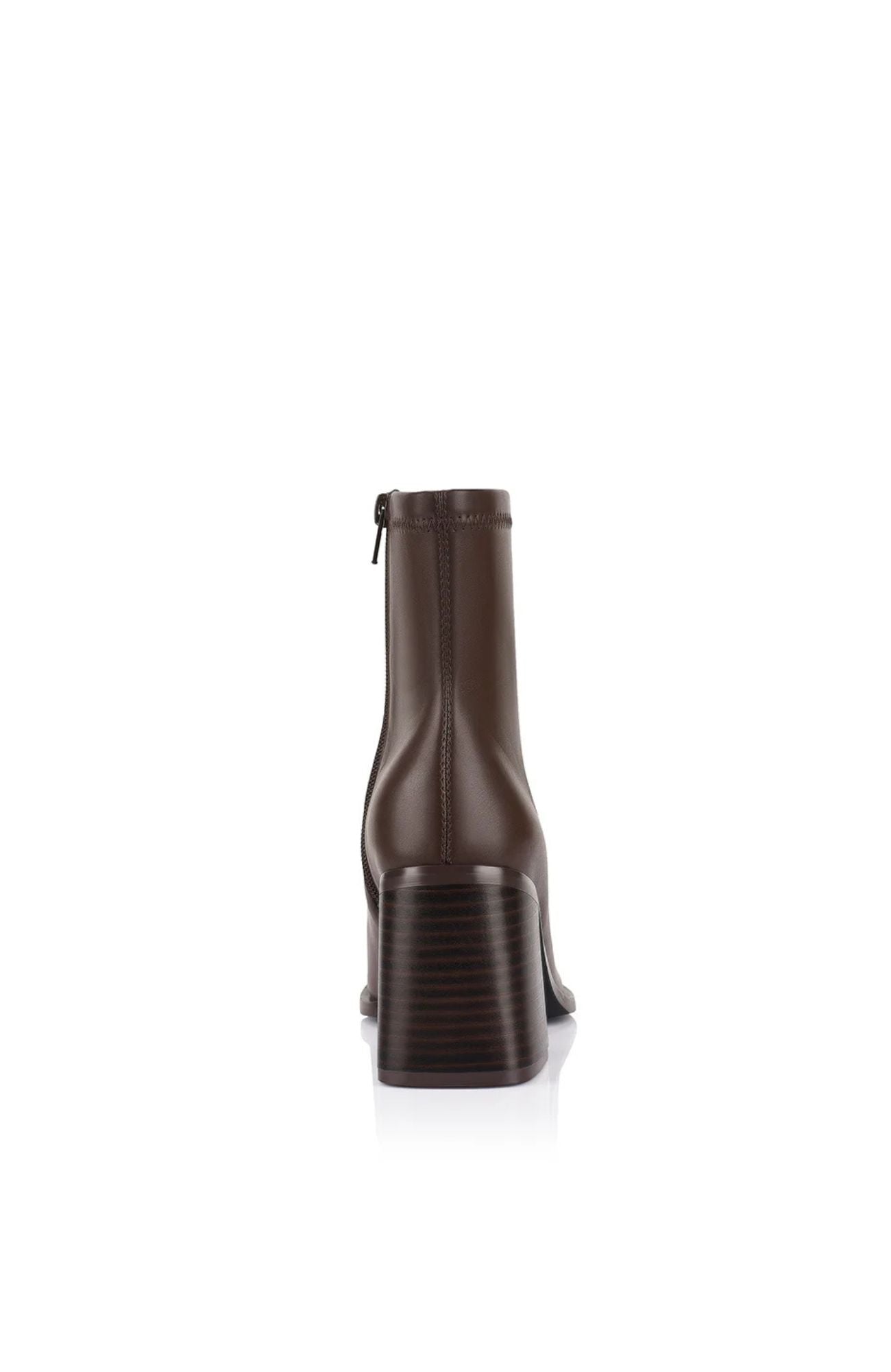 Lively Stretch Ankle Boots Chocolate Brown
