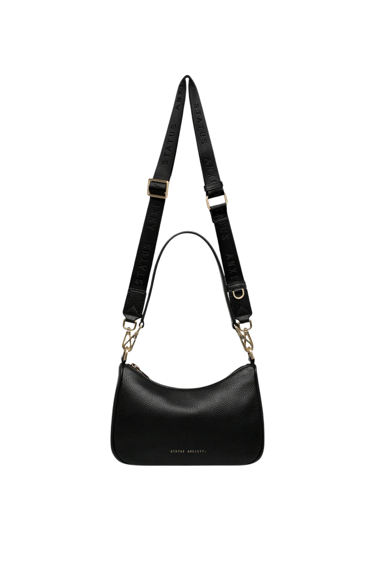 Look Both Ways Bag Black Brushed Gold