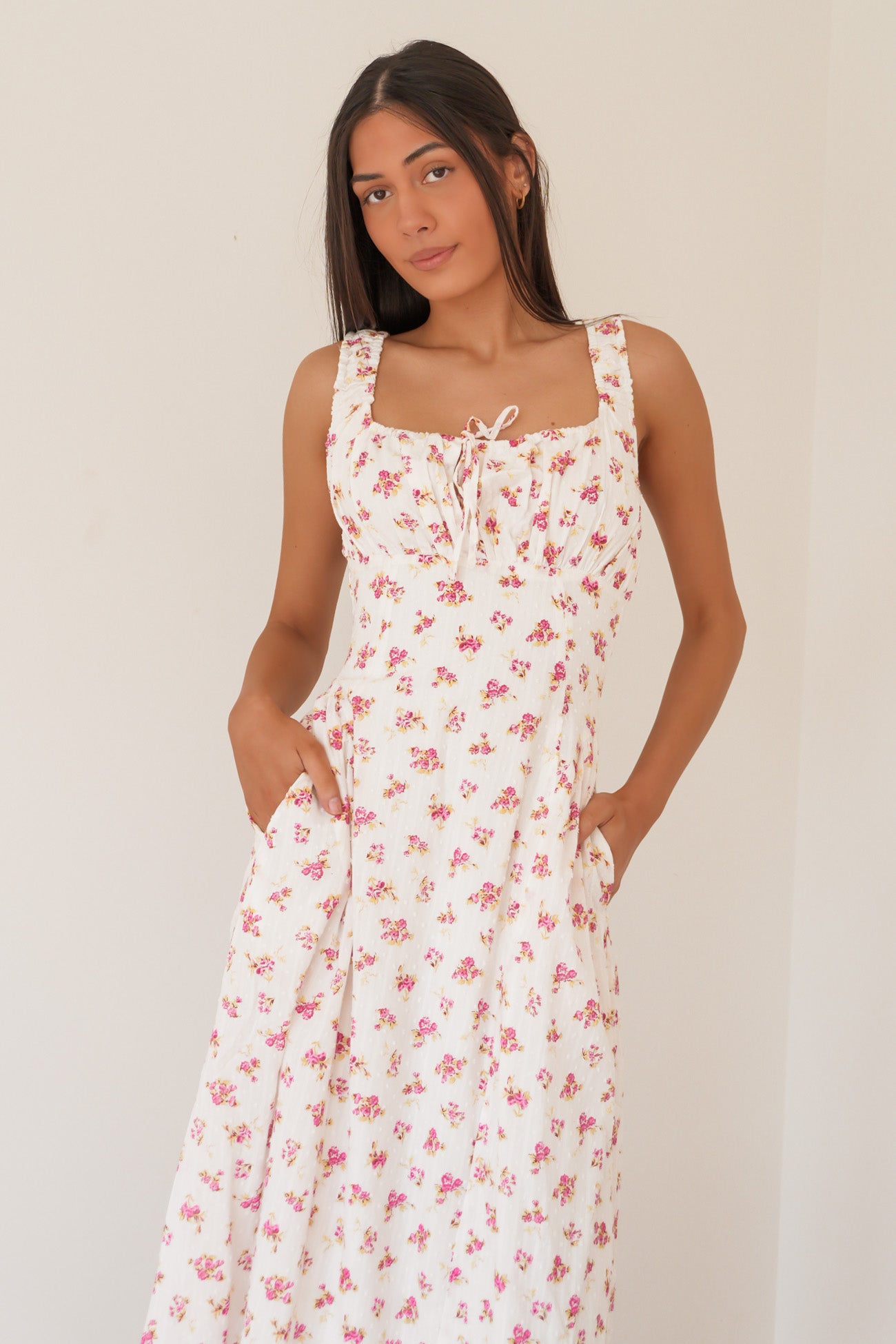 Lorelai Floral Maxi Dress Print