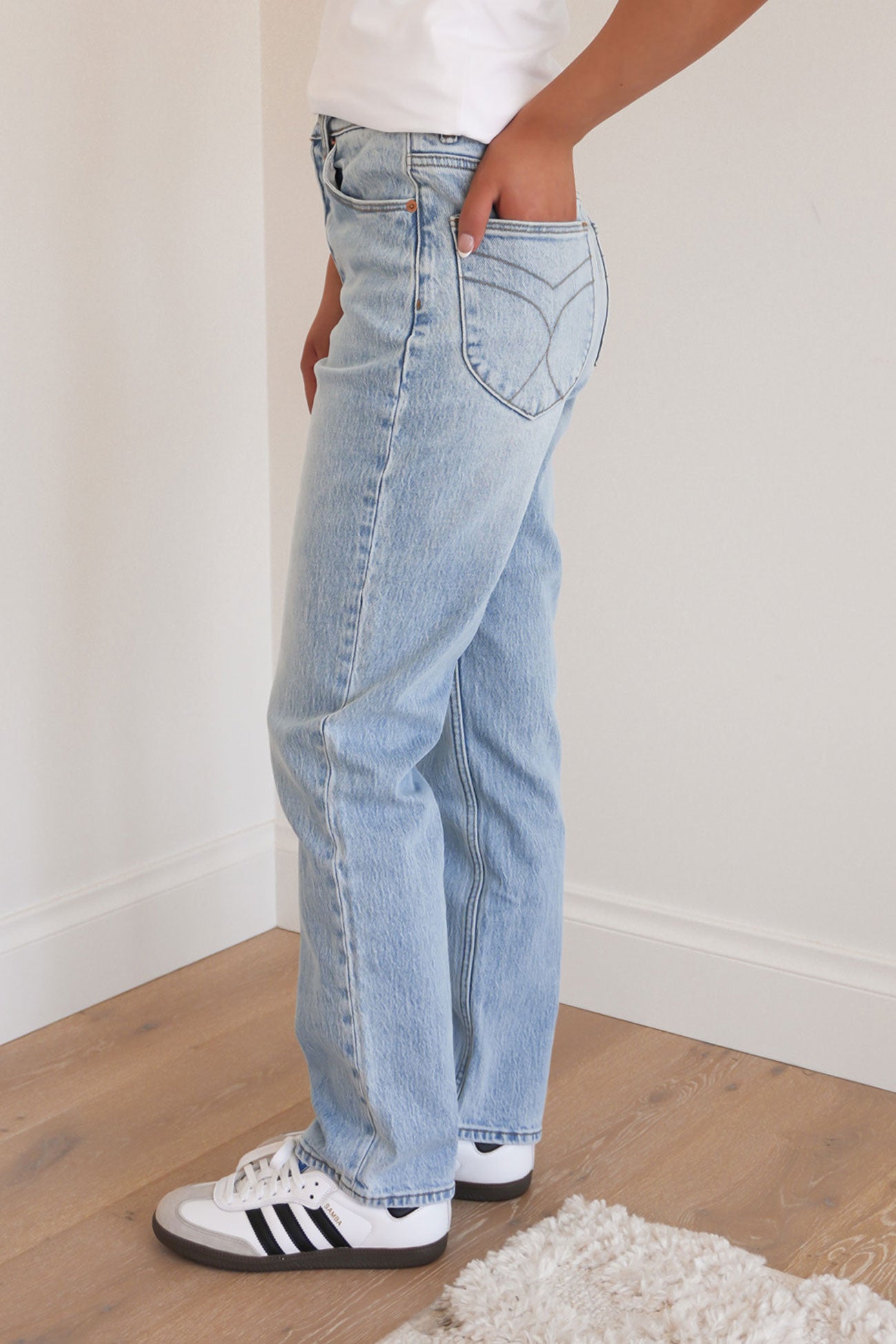 LouLou Straight Jean Rockaway