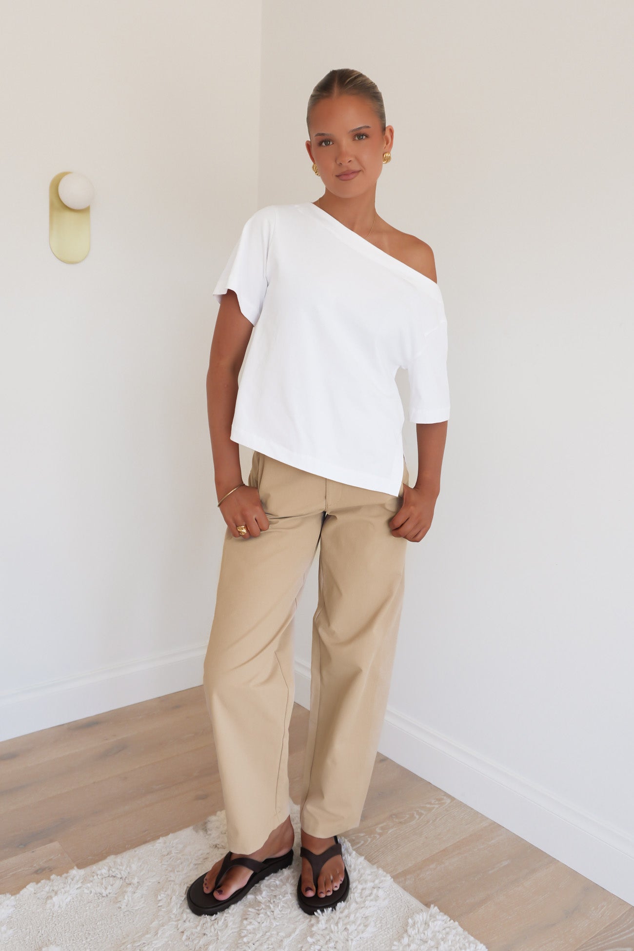 Louise Pant Ecru