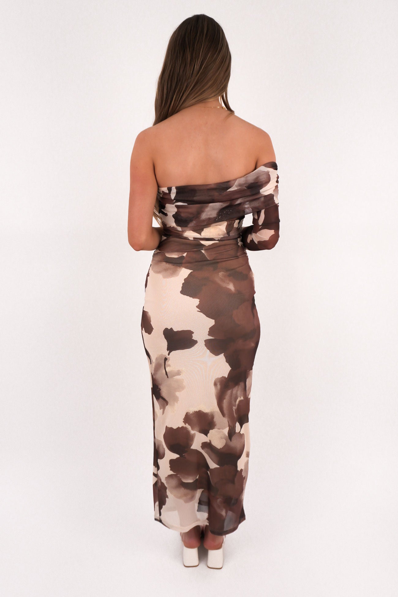 Lula Maxi Dress Cocoa Cream