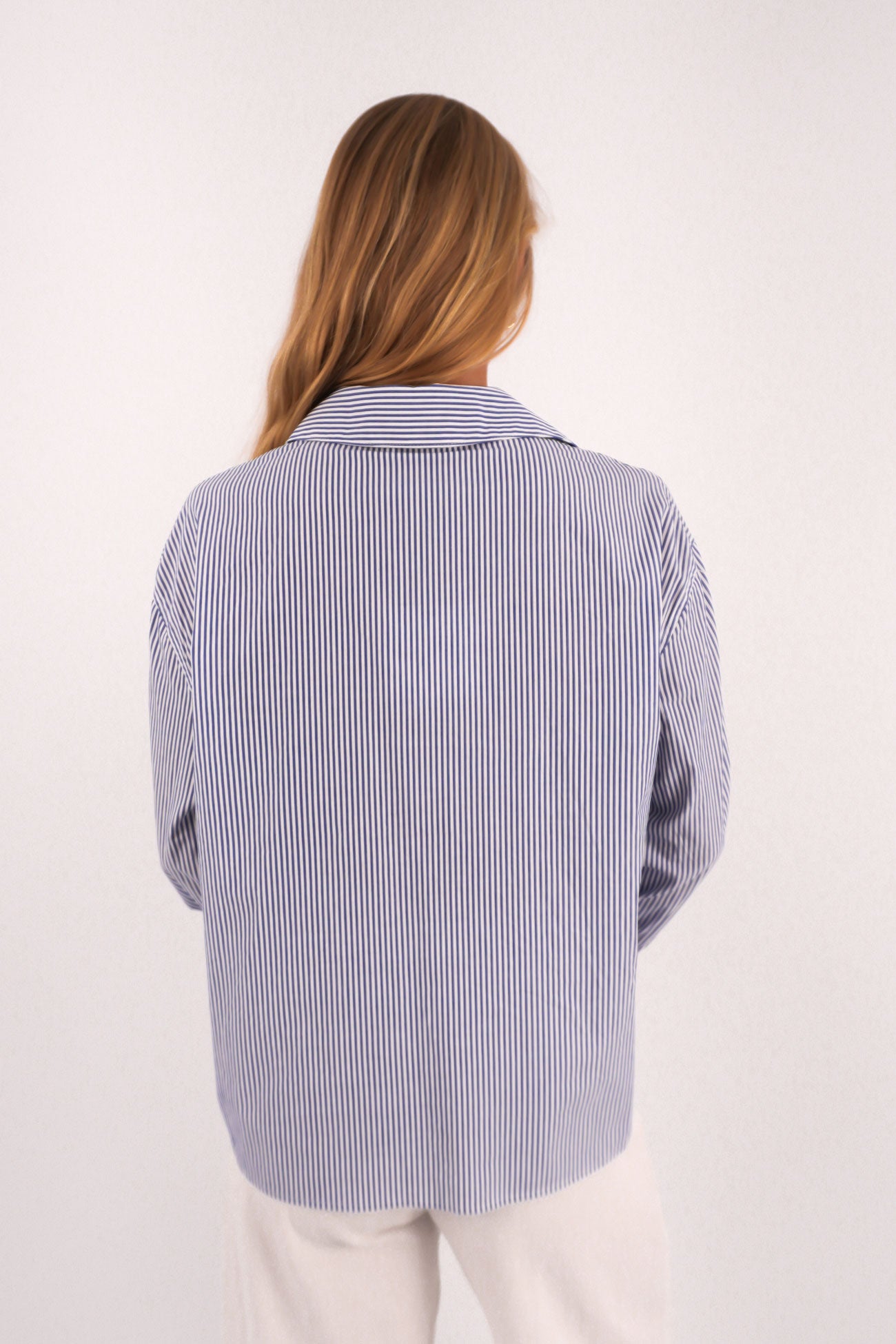 Lydia Shirt Blue Stripe