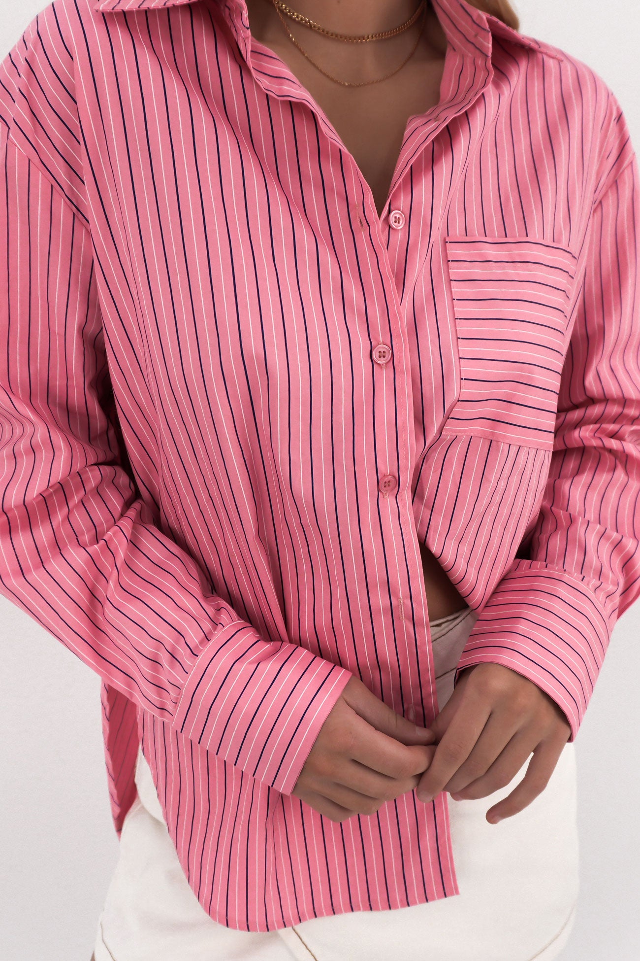 Lynton Shirt Carnation Navy