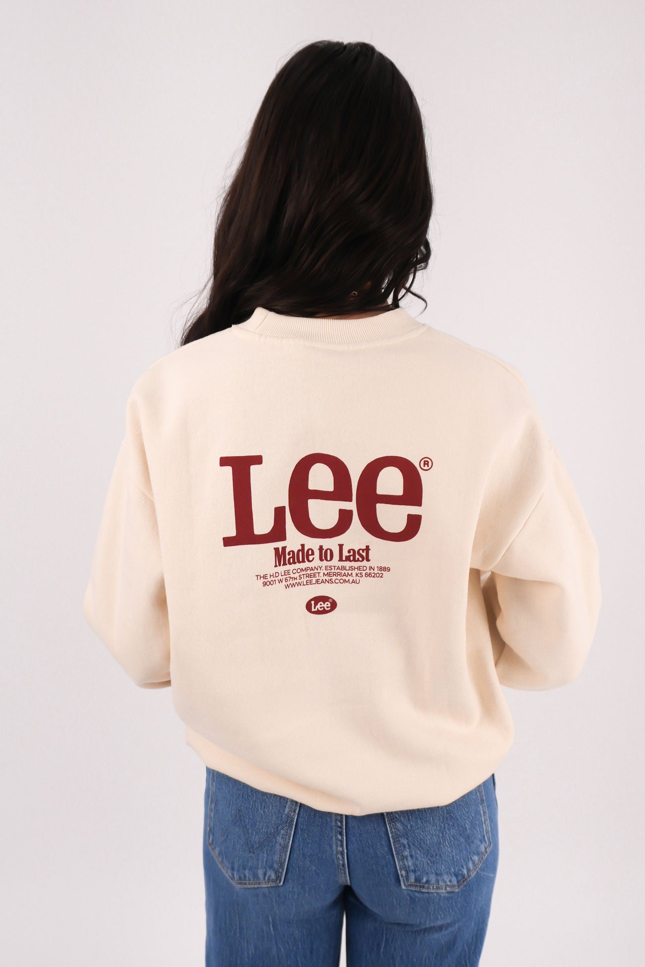 Made Lee Baggy Sweat Soft Ecru