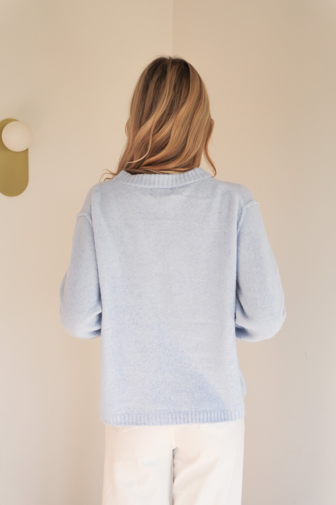 Marcy Knit Jumper Blue