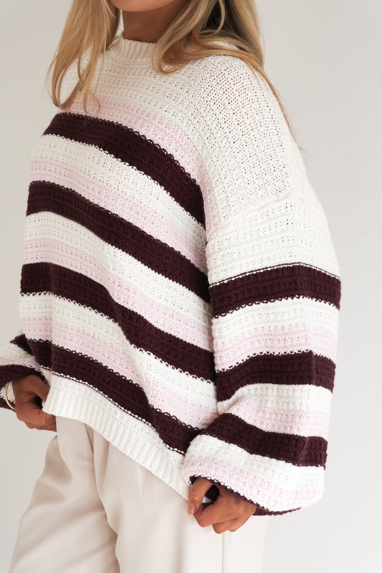 Maria Knit Cream Cherry