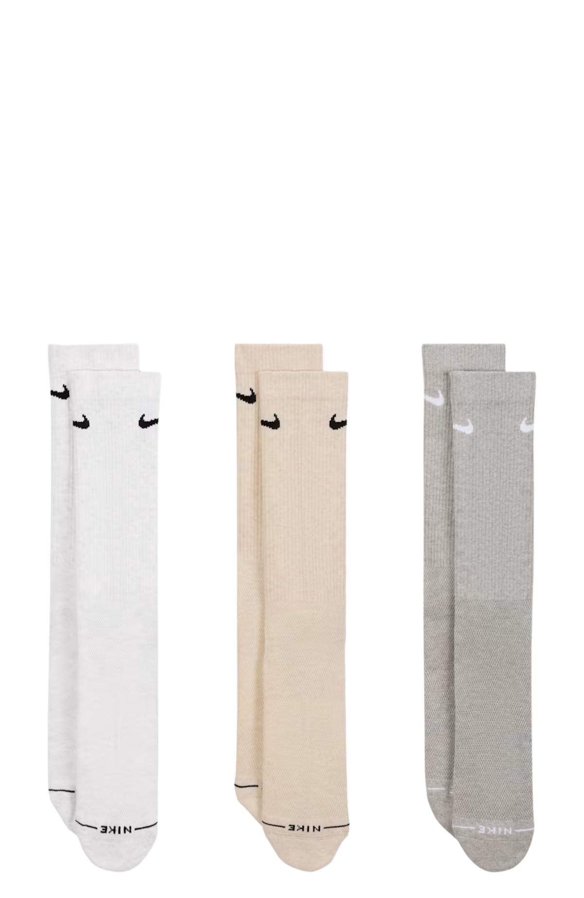 Nike Everyday Elevated Crew Socks 3PK Multi Colour