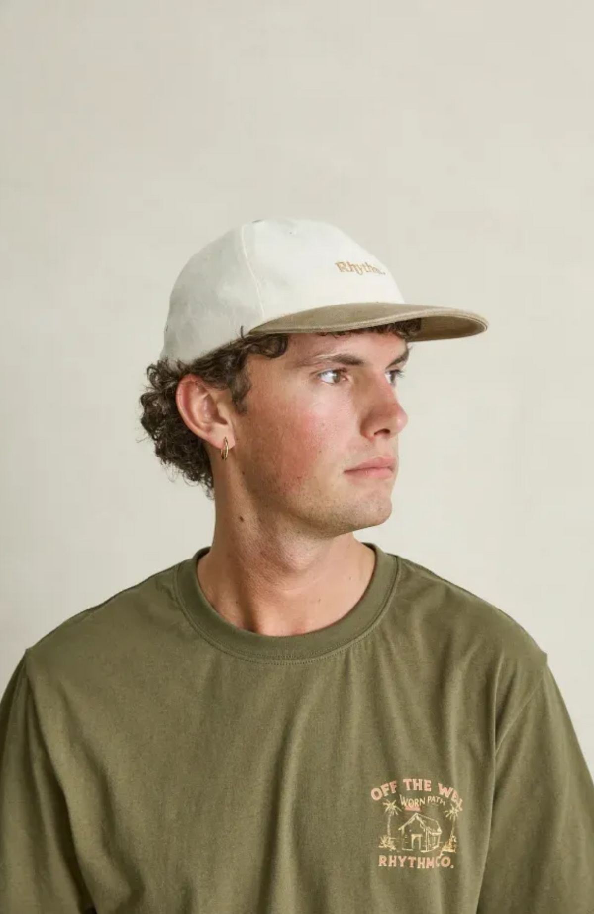 Essential Brushed Twill Cap Natural