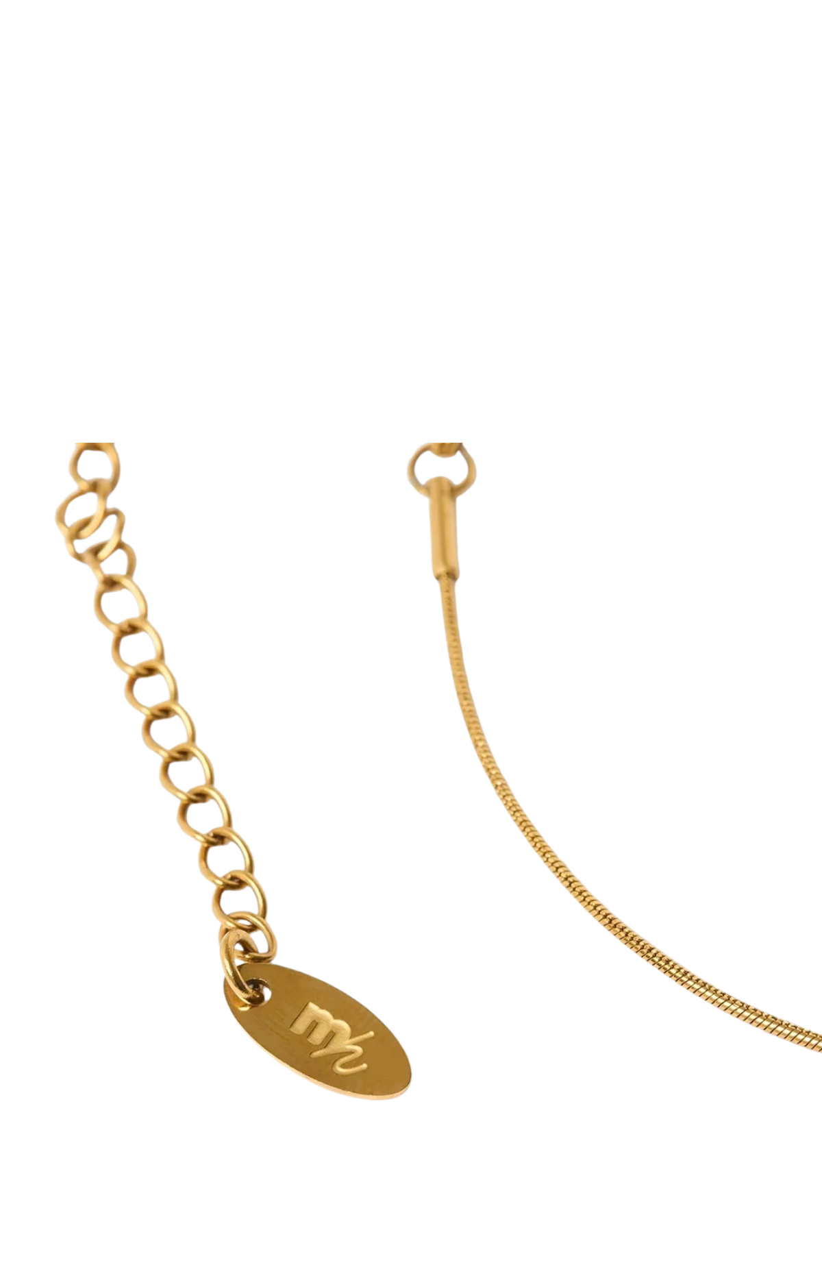 Aya Pendant Necklace Gold
