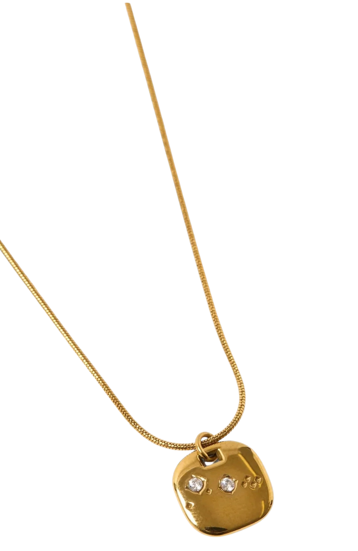 Aya Pendant Necklace Gold