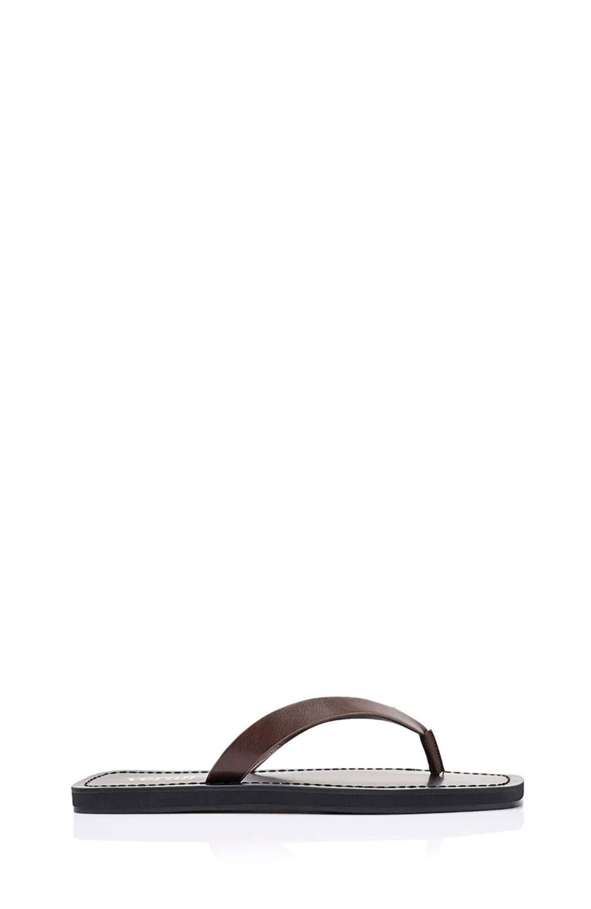 Dune Casual Thongs Chocolate Brown