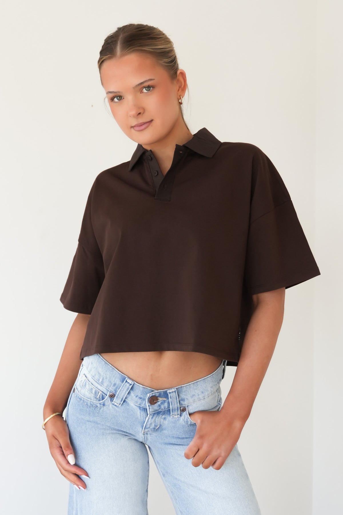 Marli Rugby Top Brown