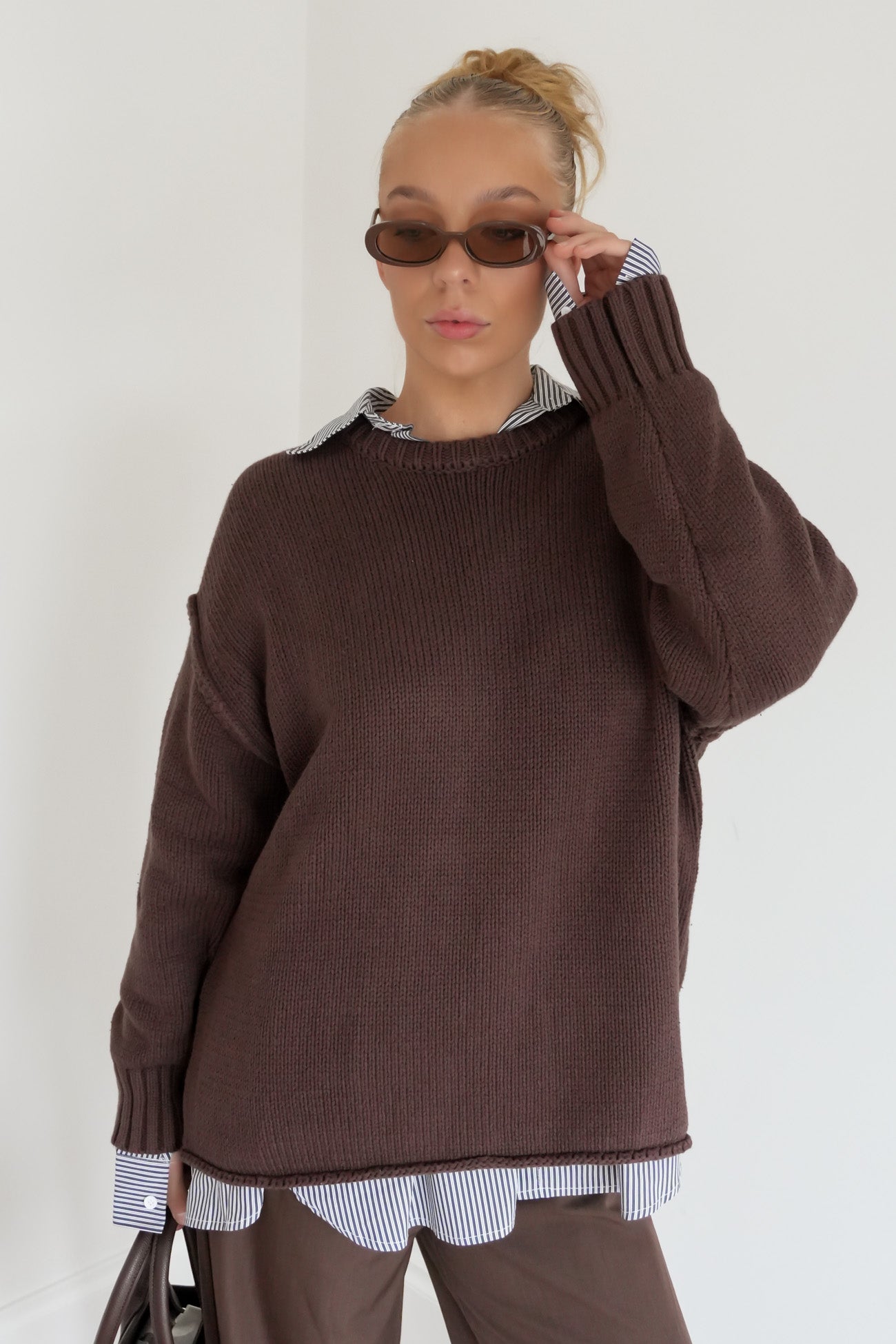 Meagan Knit Chocolate