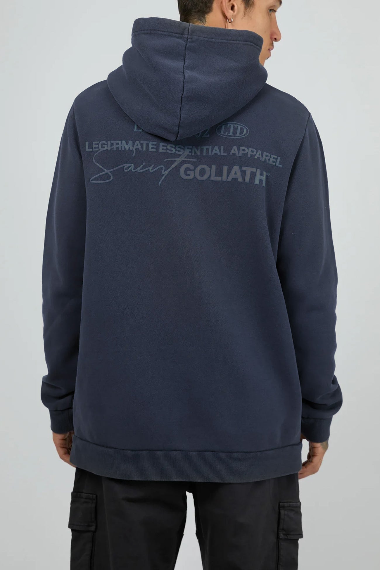 Memory Hoodie Steel Blue