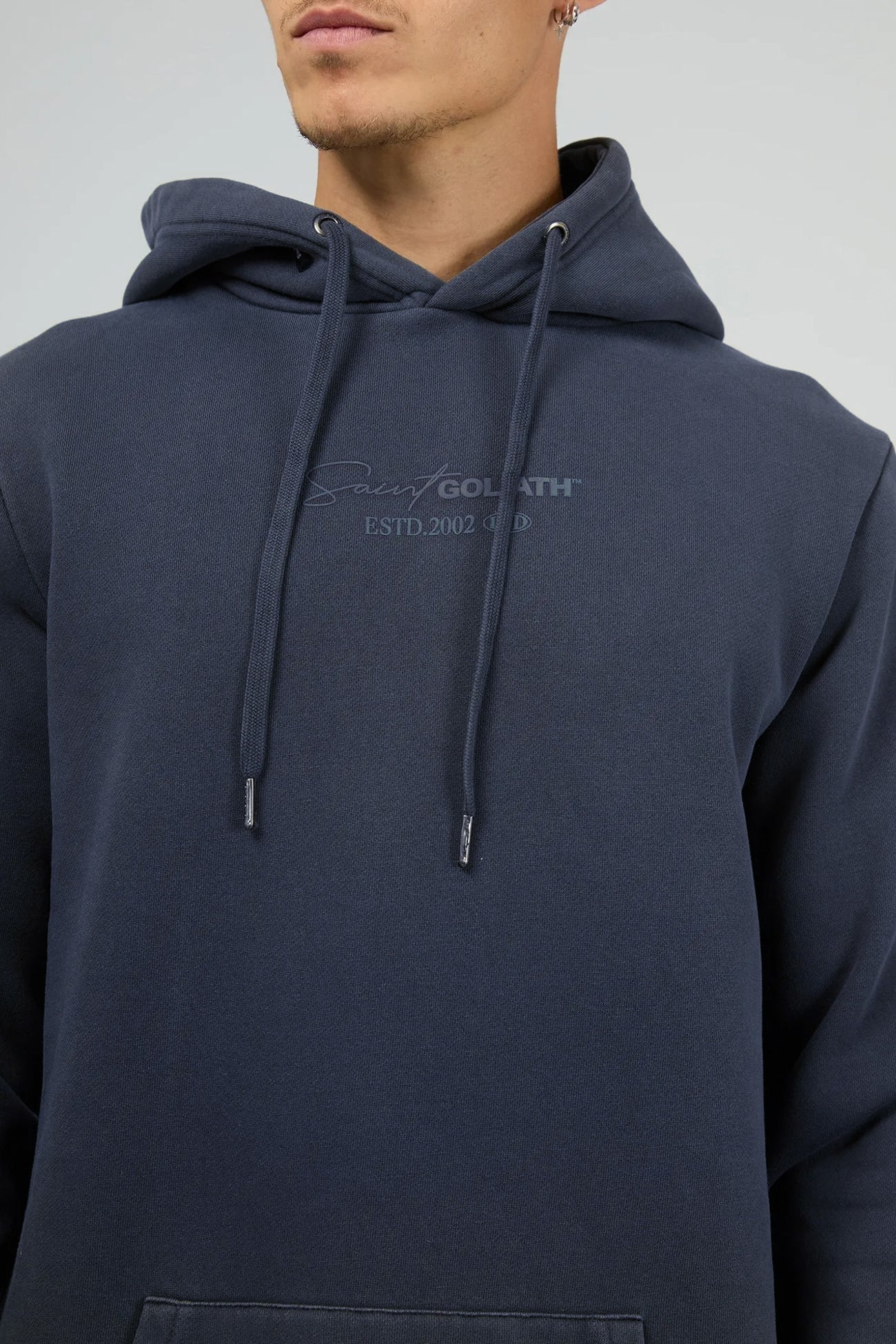 Memory Hoodie Steel Blue