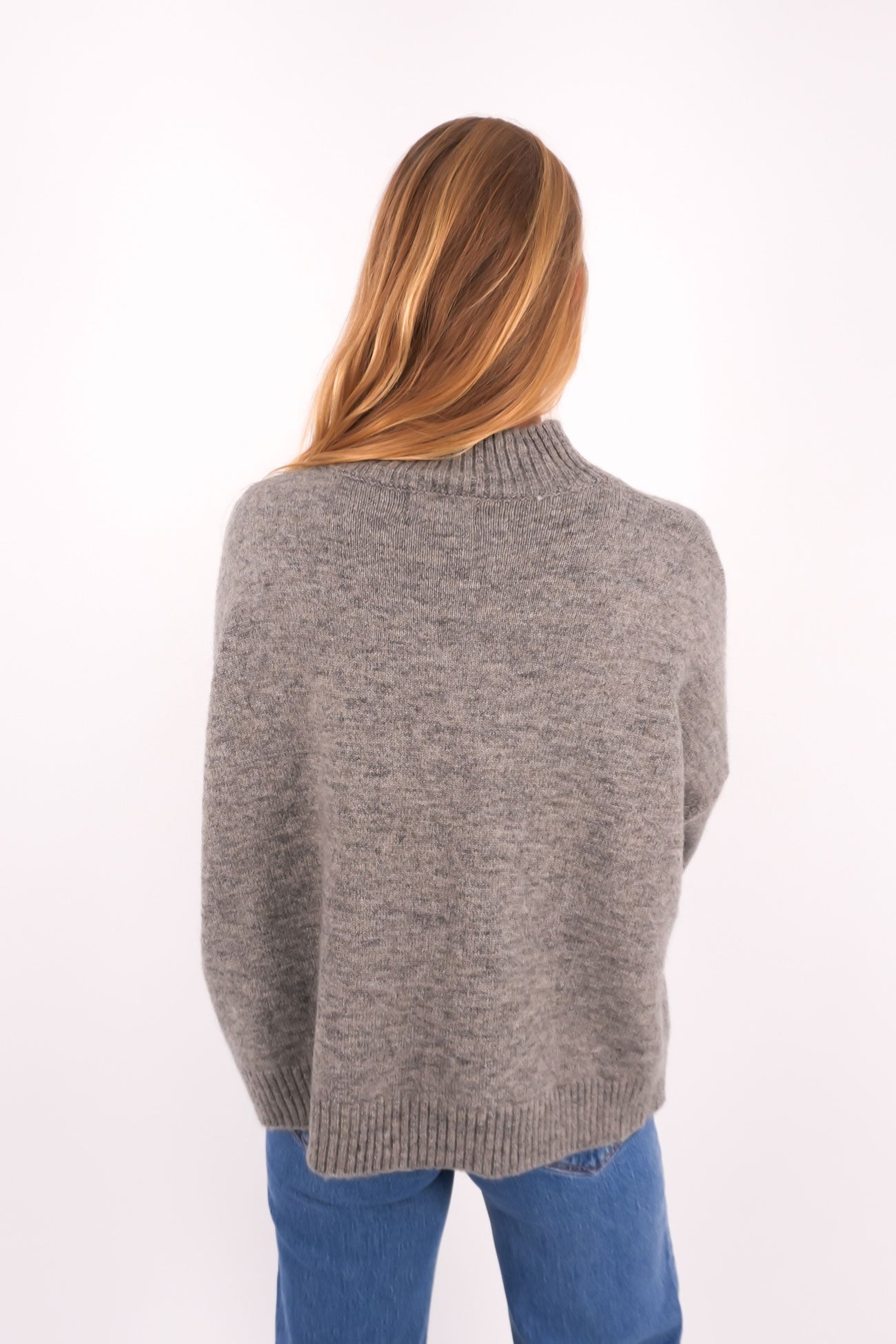 Mia Knit Jumper Grey
