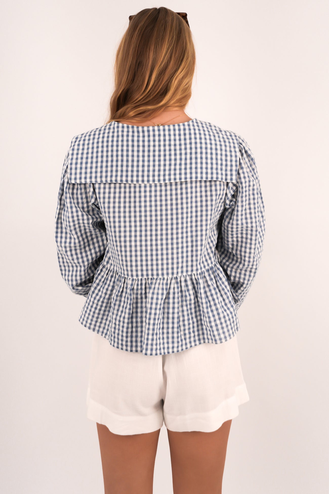 Micky Long Sleeve Top Check