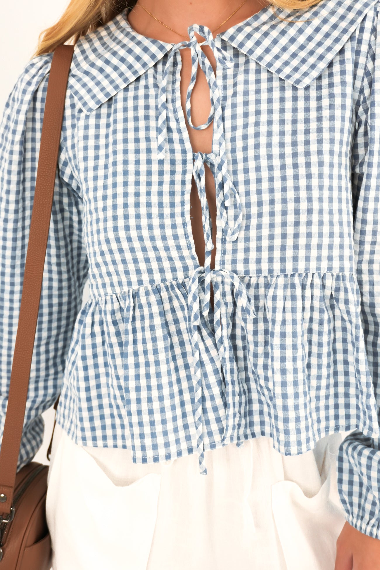 Micky Long Sleeve Top Check