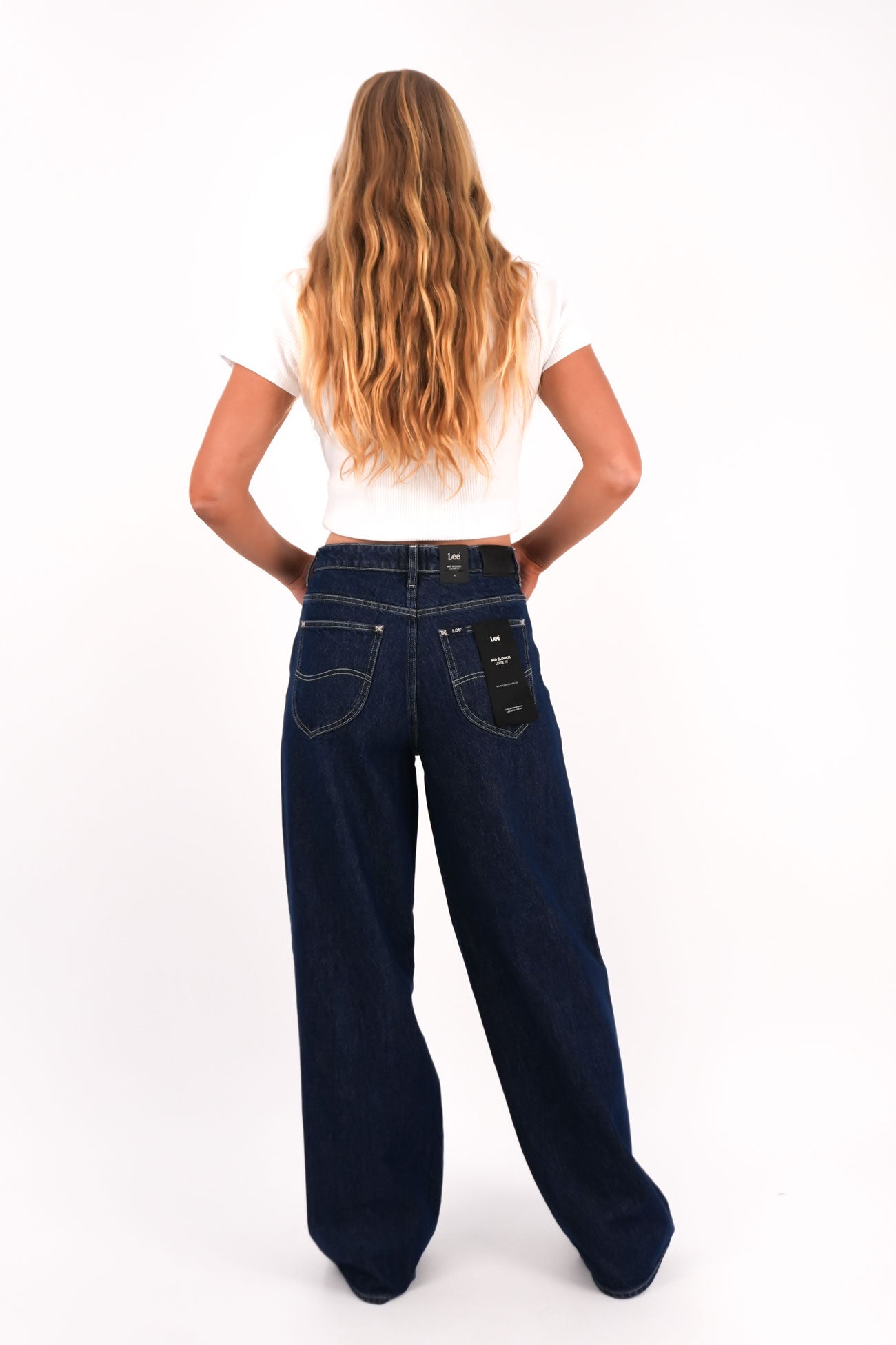 Mid Slouch Jean Indigo Exchange