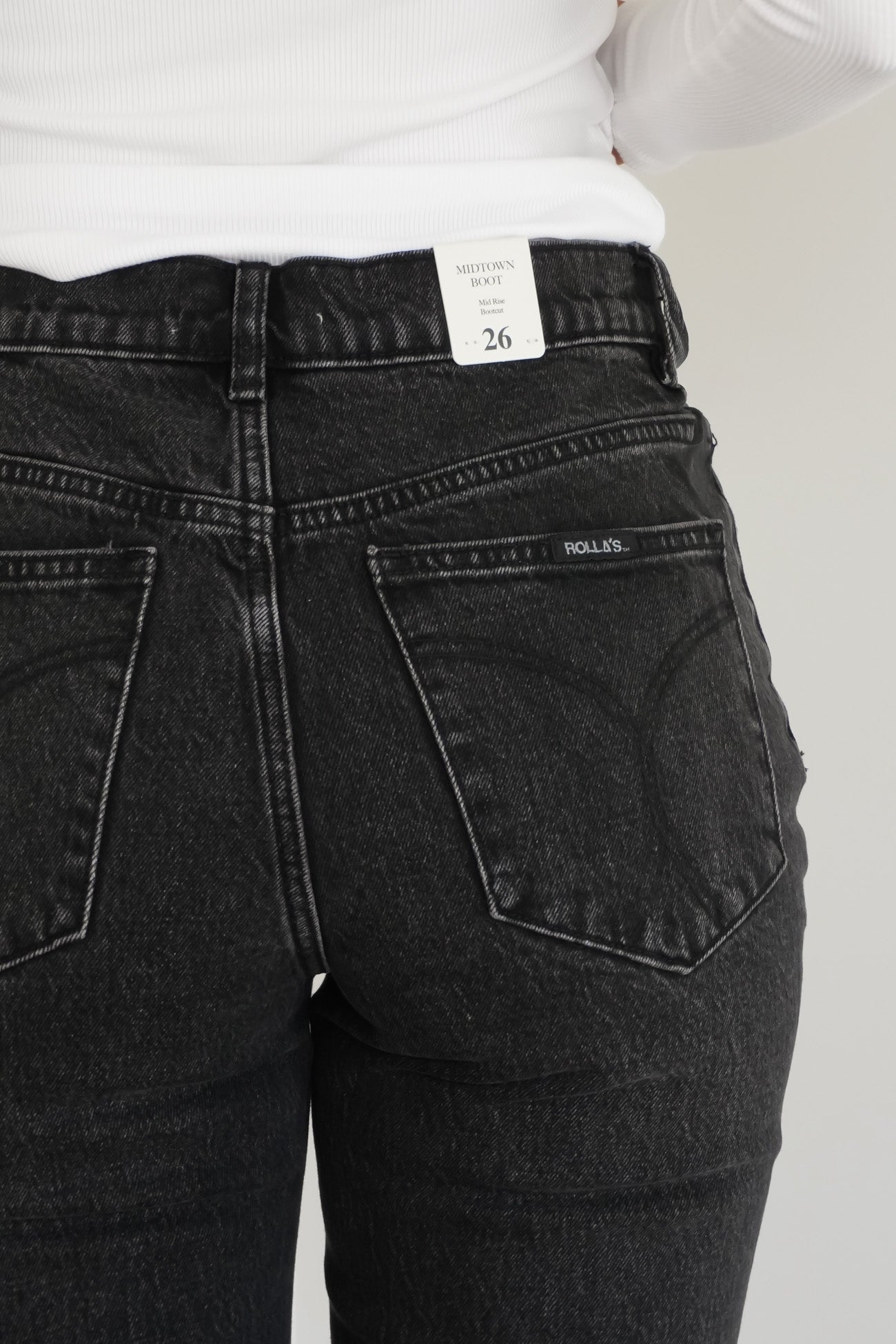 Midtown Boot Jean Black Rock