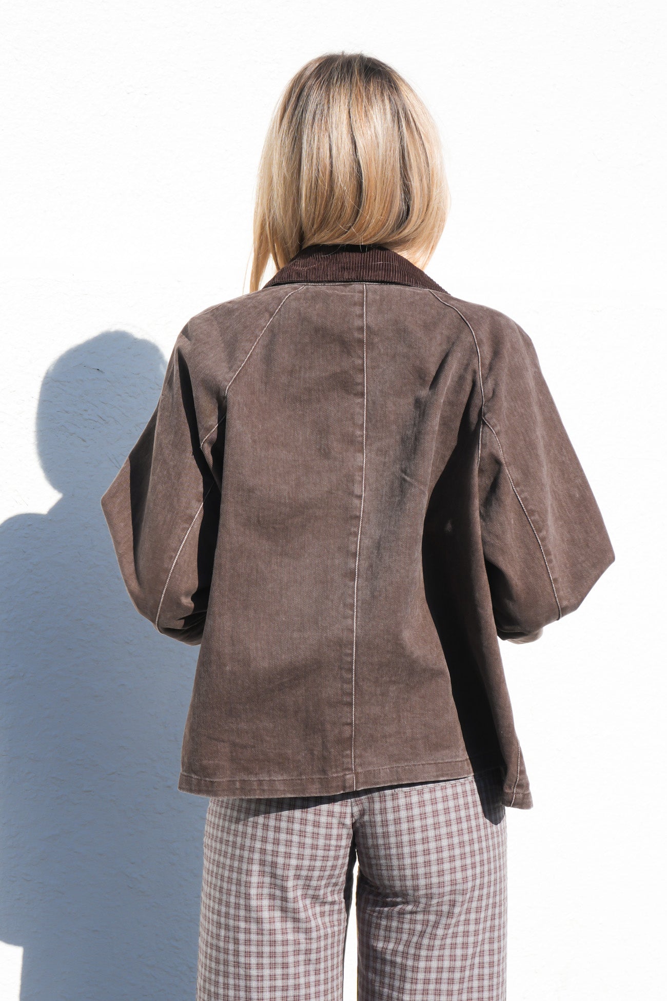 Miller Denim Jacket Chocolate