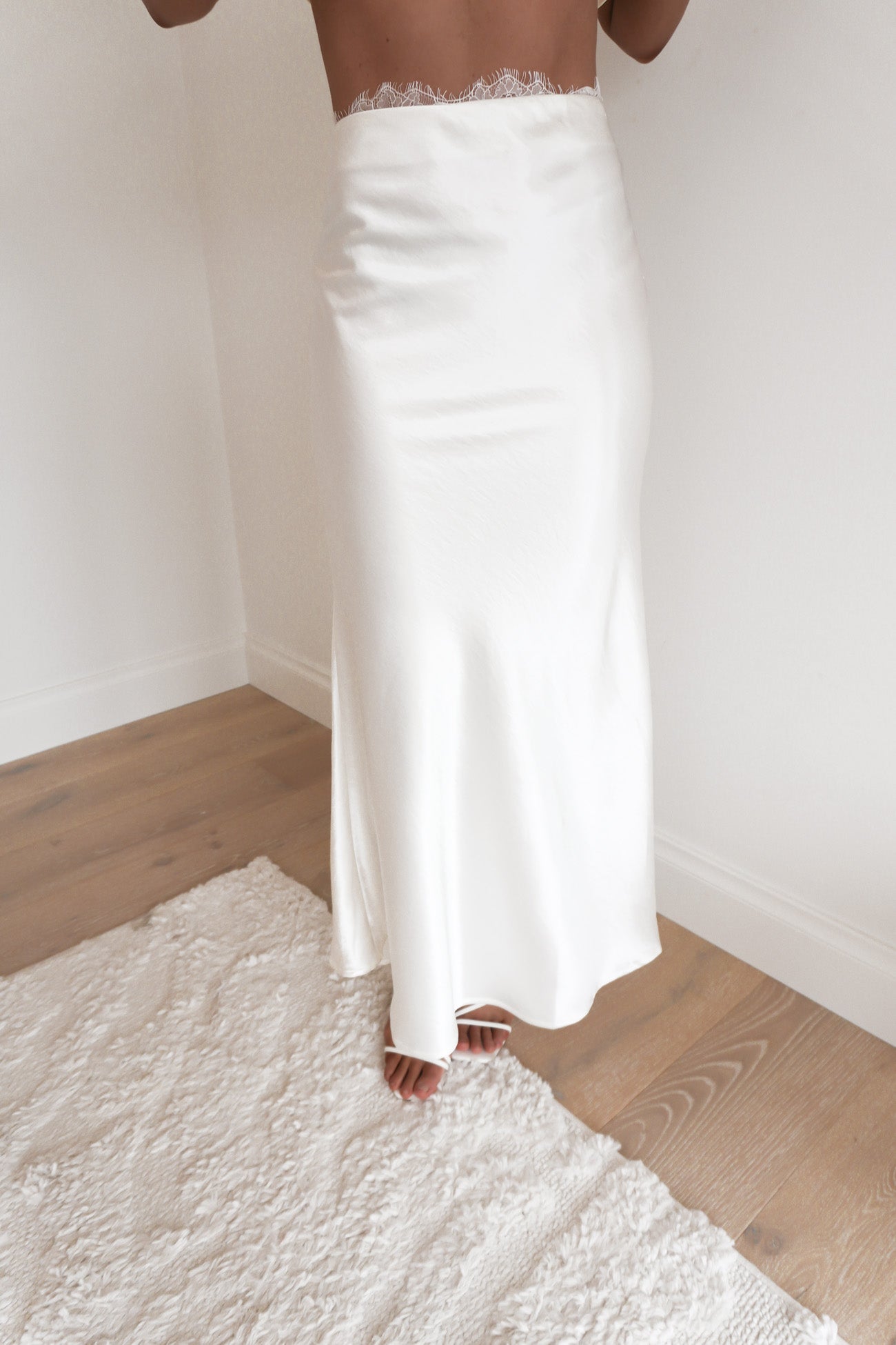 Miller Maxi Skirt White