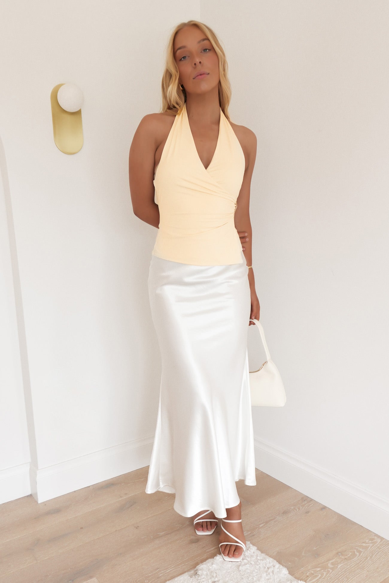 Miller Maxi Skirt White