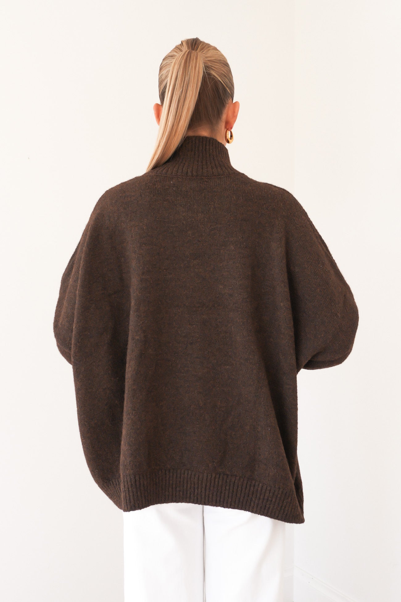 Milo Knit Jumper Chocolate