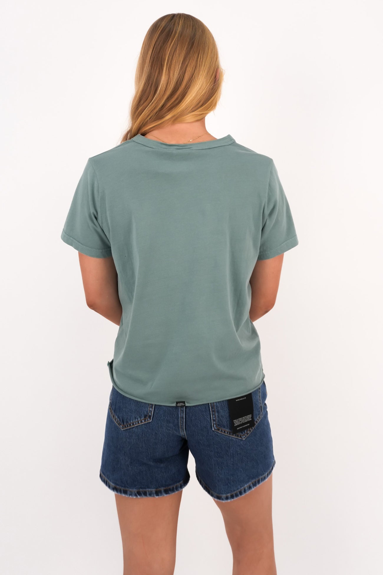Minimal Thrills Relaxed Tee Green Coast