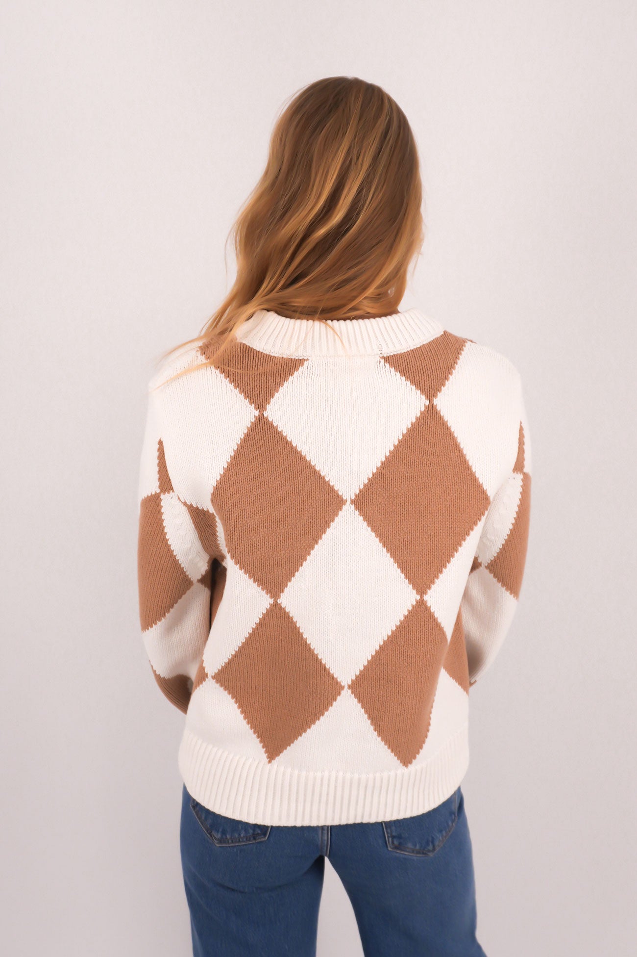 Murphy Knit White Taupe