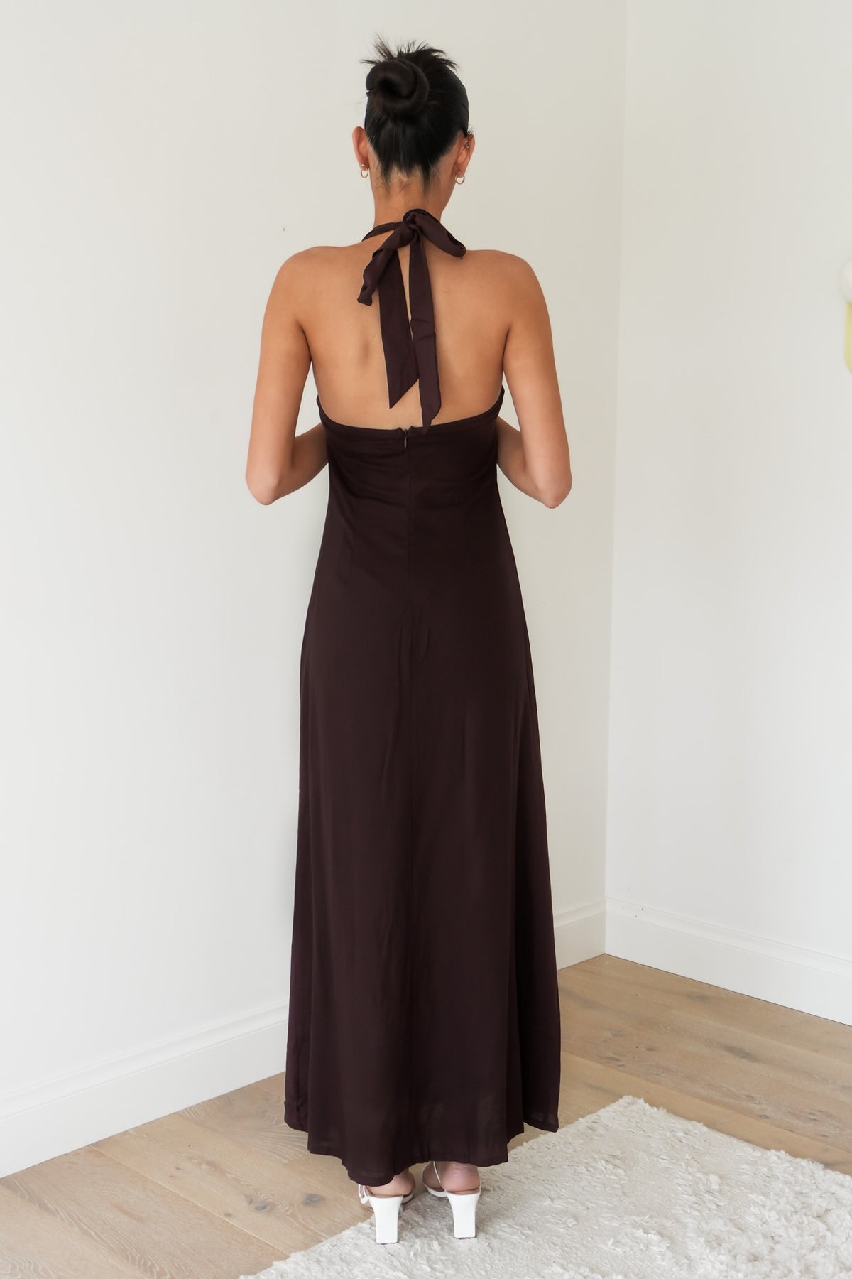 Myles Maxi Dress Brown