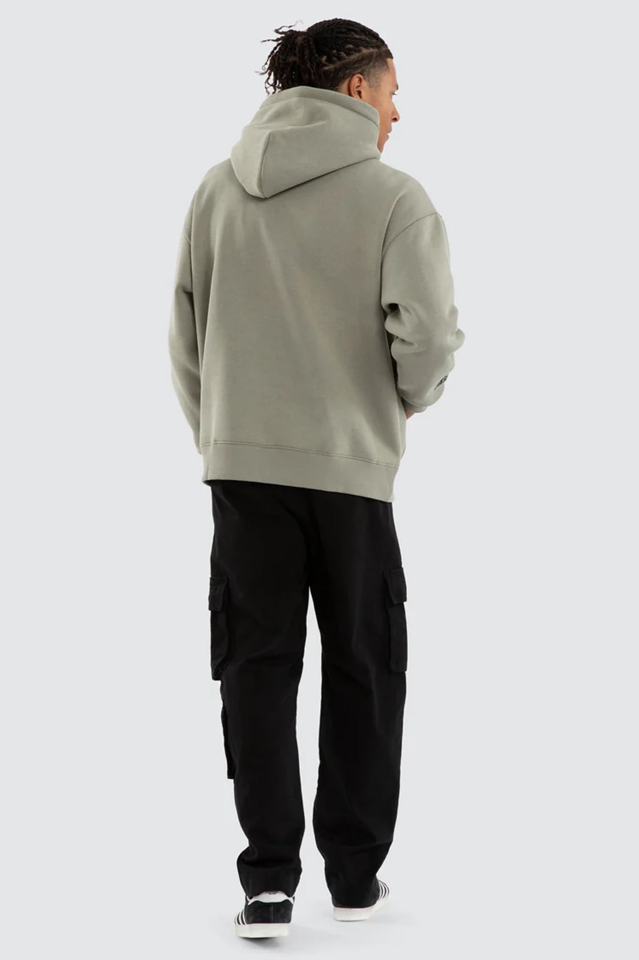 Gym Relaxed Hoodie Shadow