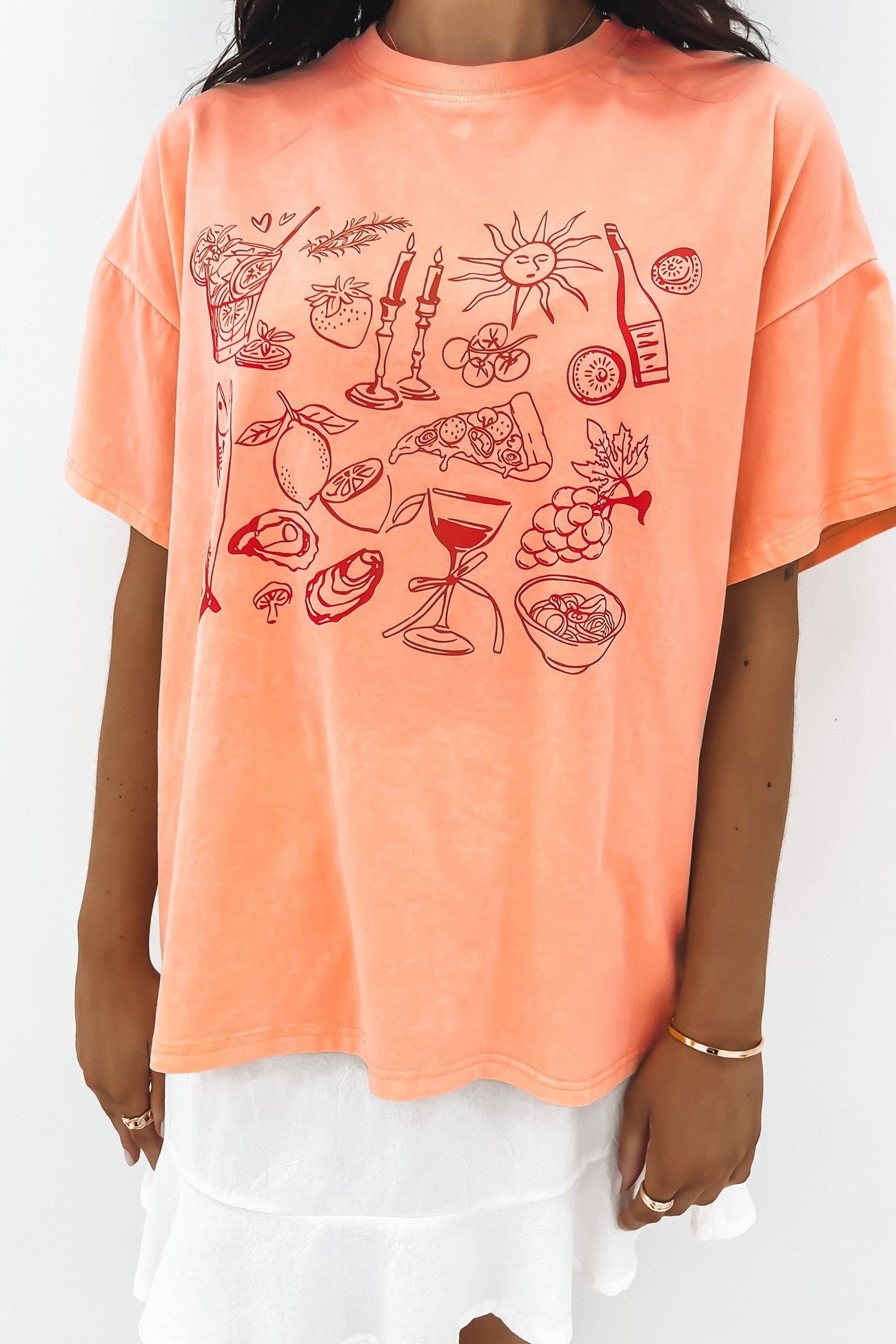 Nessa Tee Peach
