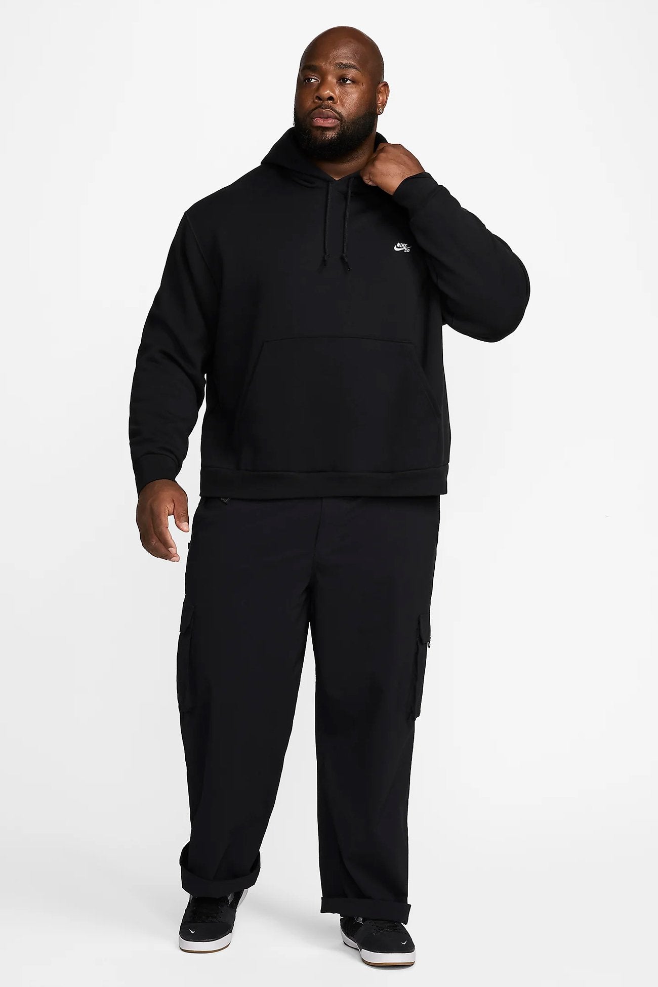Nike SB Hoodie Black White