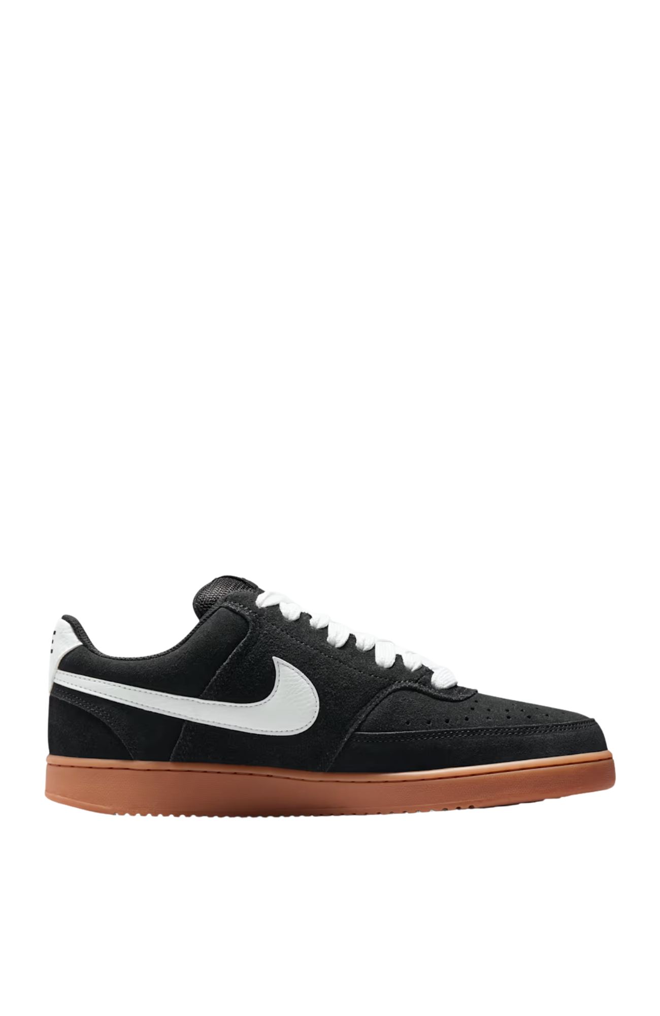 Nike Court Vision Low FL Black White Gum Med Brown