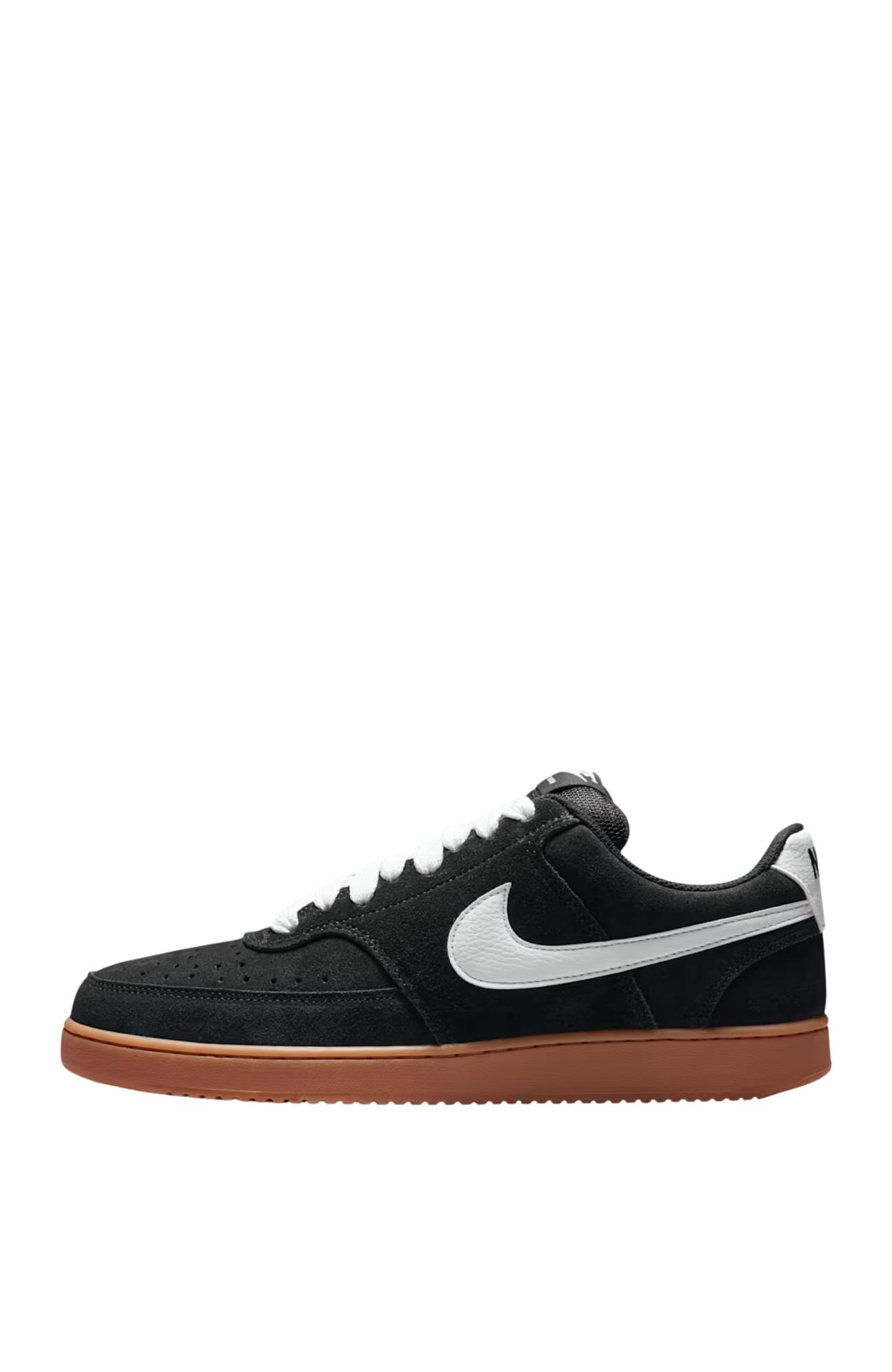 Nike Court Vision Low FL Black White Gum Med Brown