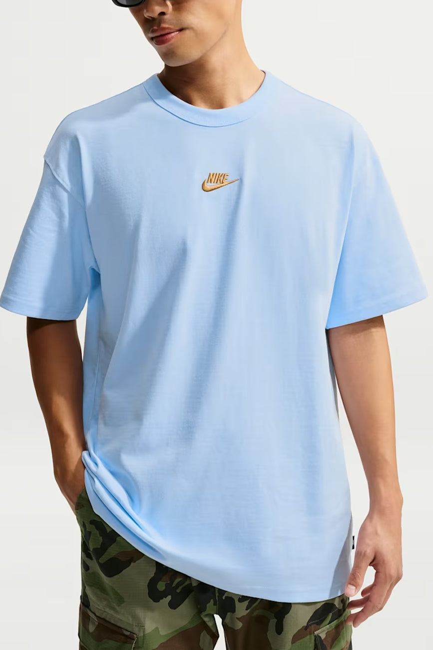 Nike Sportswear Premium Essentials Tee Ice Blue FLT? Gold