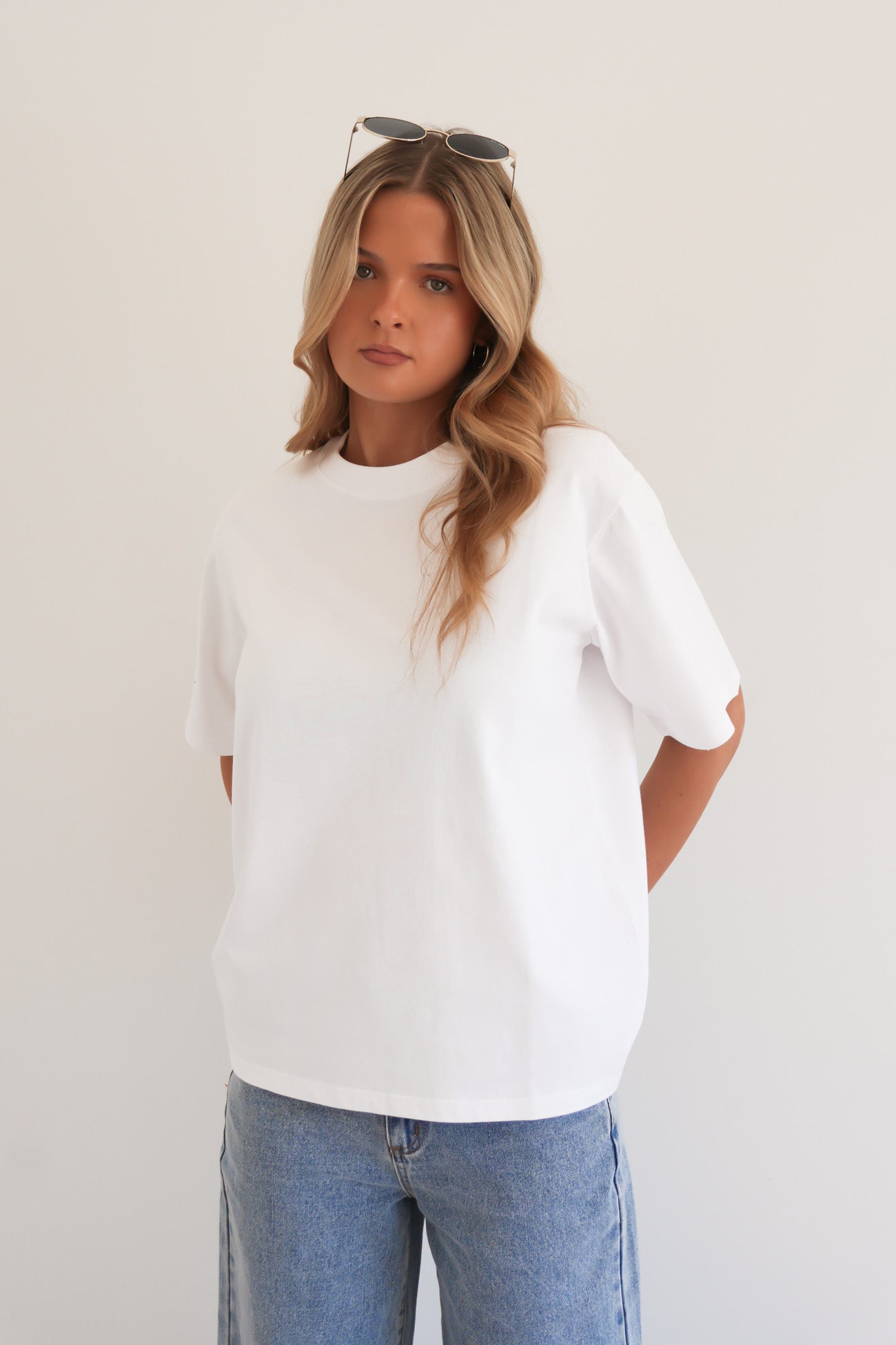 Noah Oversized Tee White