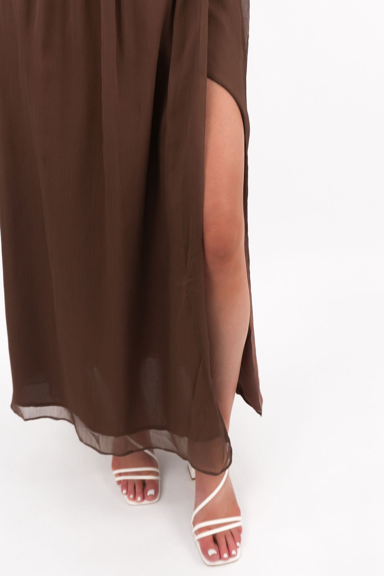 Nyra Maxi Dress Chocolate