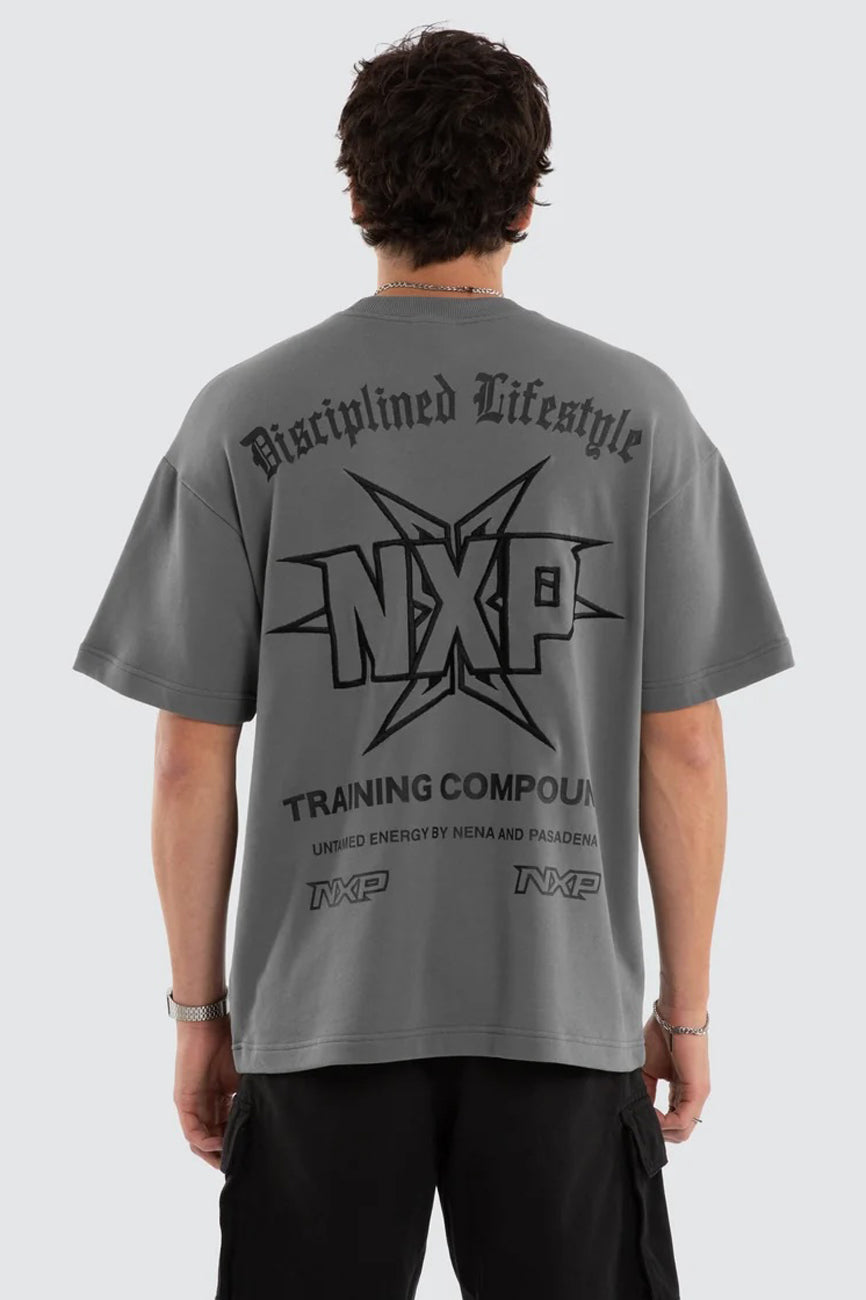 Octavian Loopback Raptor Tee Lava Smoke